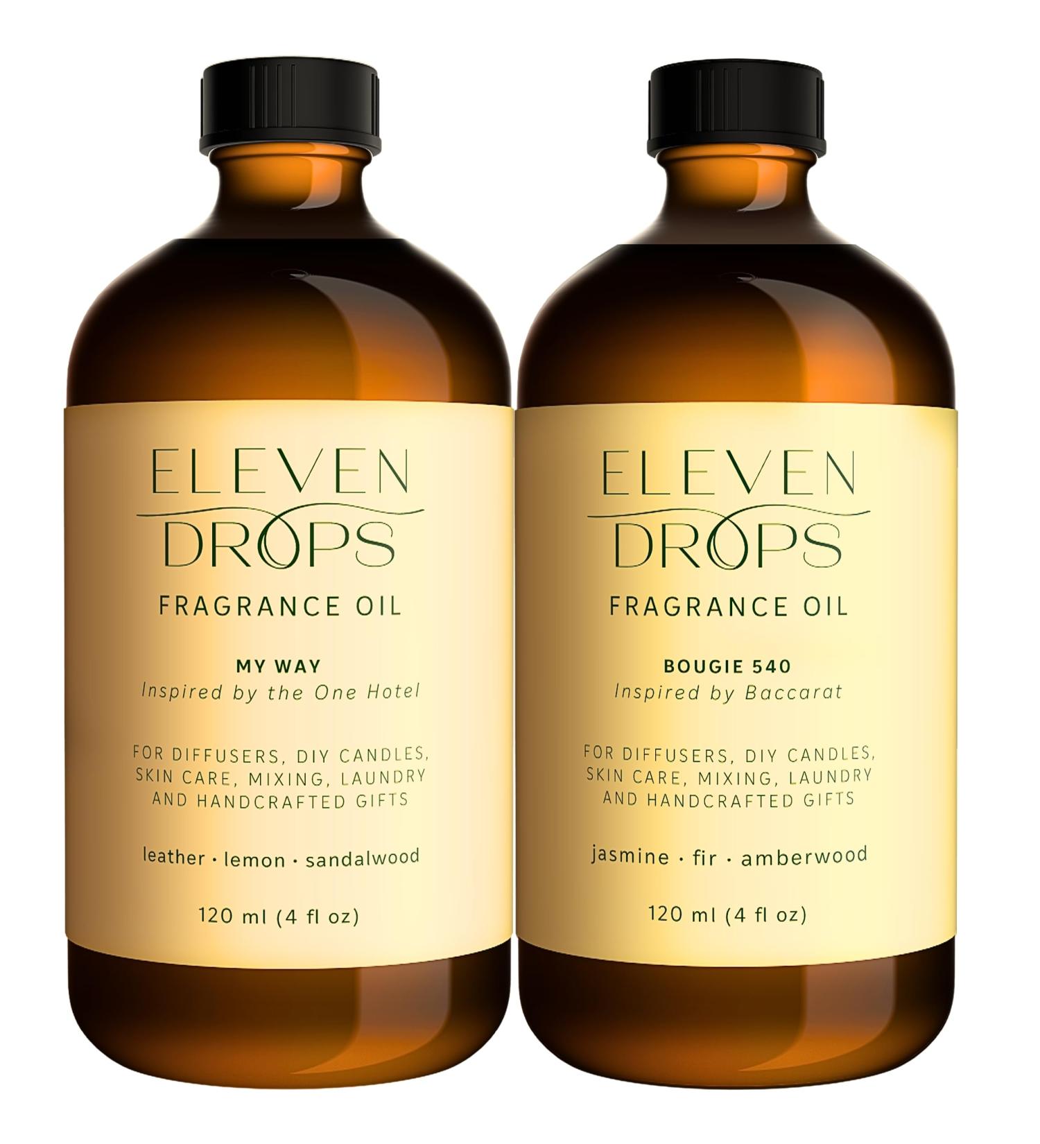 My Way + Bougie 540 Fragrance Oil Bundle 4 oz Scented Oils for Diffusers Candles Soap Laundry Room Sprays & More USA Made Long Lasting IFRA Compliant Vegan & Pet Safe - Buy Online on GoSupps.com