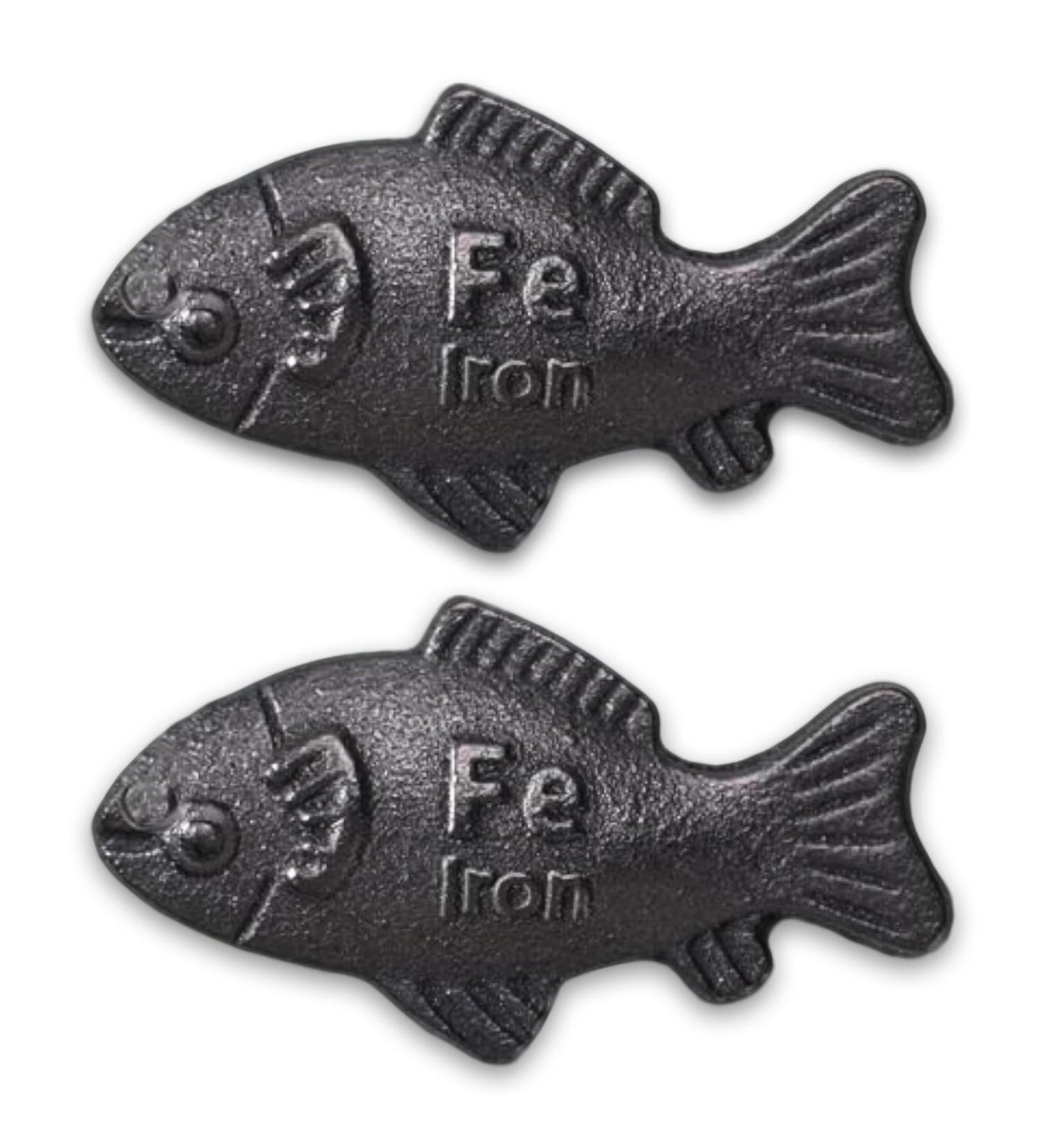 Poisson en fer pour carence en fer figurine de poisson en fonte r duit le risque de carence parfait pour les v g taliens les athl tes les femmes enceintes et les enfants luttent contre l'an mie - Buy Online on GoSupps.com