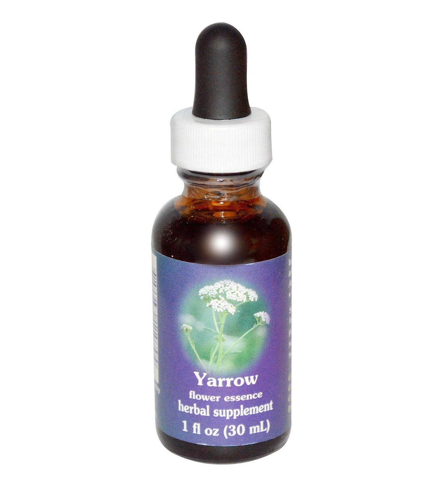 Flower Essence Services Yarrow Dropper Herbal Supplements 1 Ounce