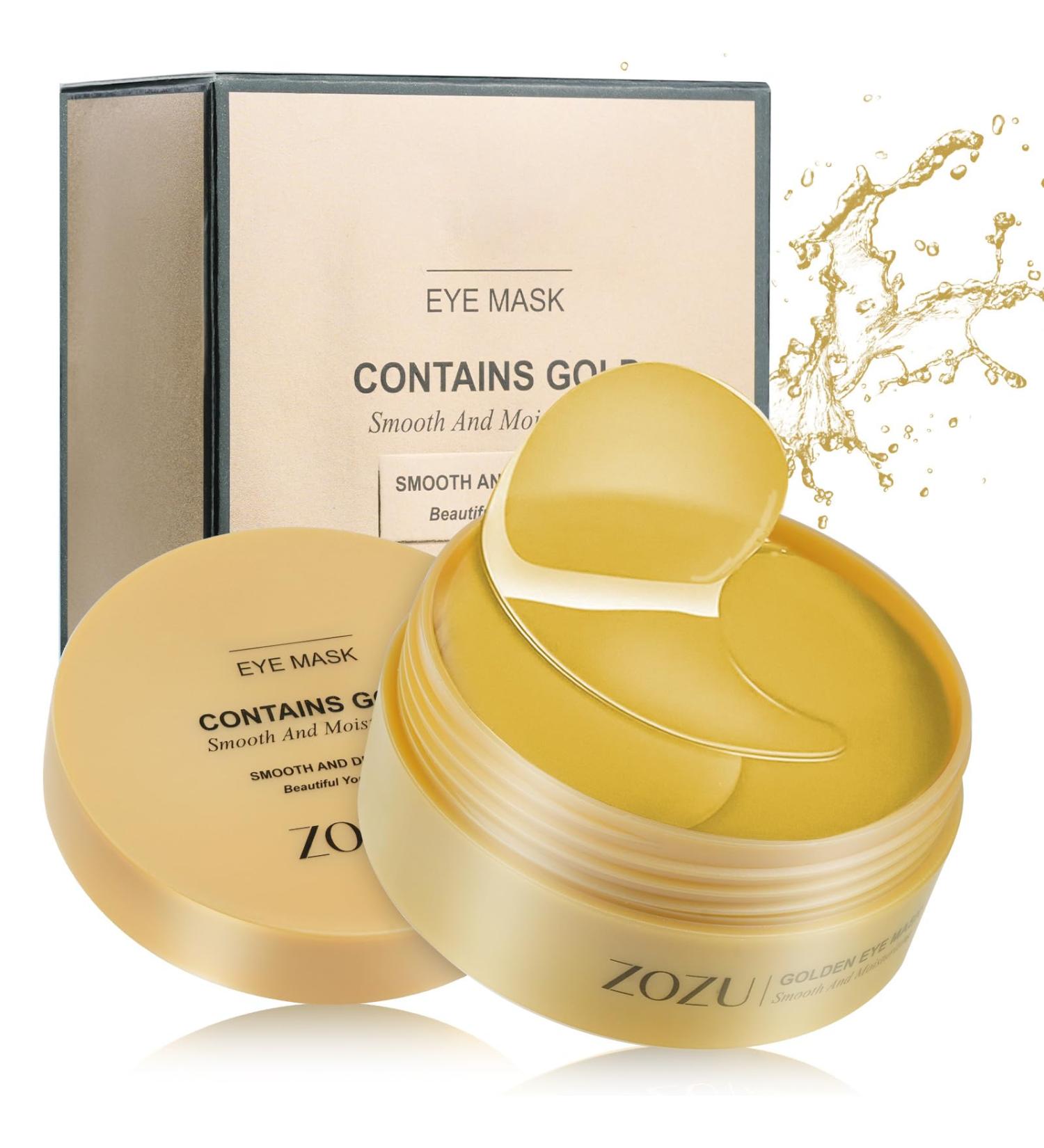 LOPHE Under Eye Patches Collagen 24k Gold Under Eye Masks for Puffy Eyes Moisturizing Under Eye Gel Pads for Dark Circles Bag Lines Improving Firm Hydrate Under Eye Patches (30 Pairs) - Buy Online on GoSupps.com