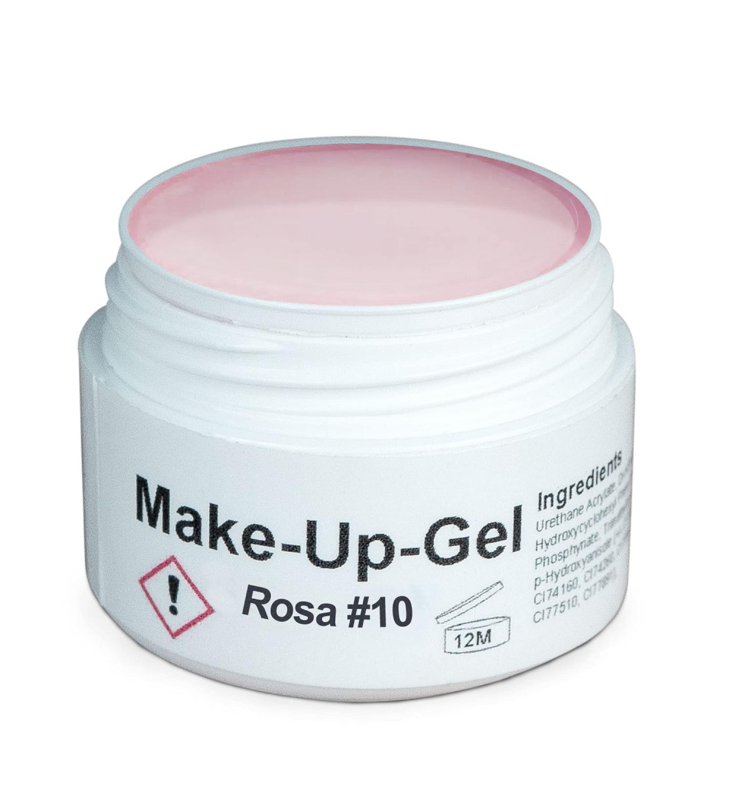 GS-Nails UV Make-up Gel Camouflage for Nail Art - Pink #10 250ml - Self-Smoothing Hardening Cover Gel - Buy Online on GoSupps.com