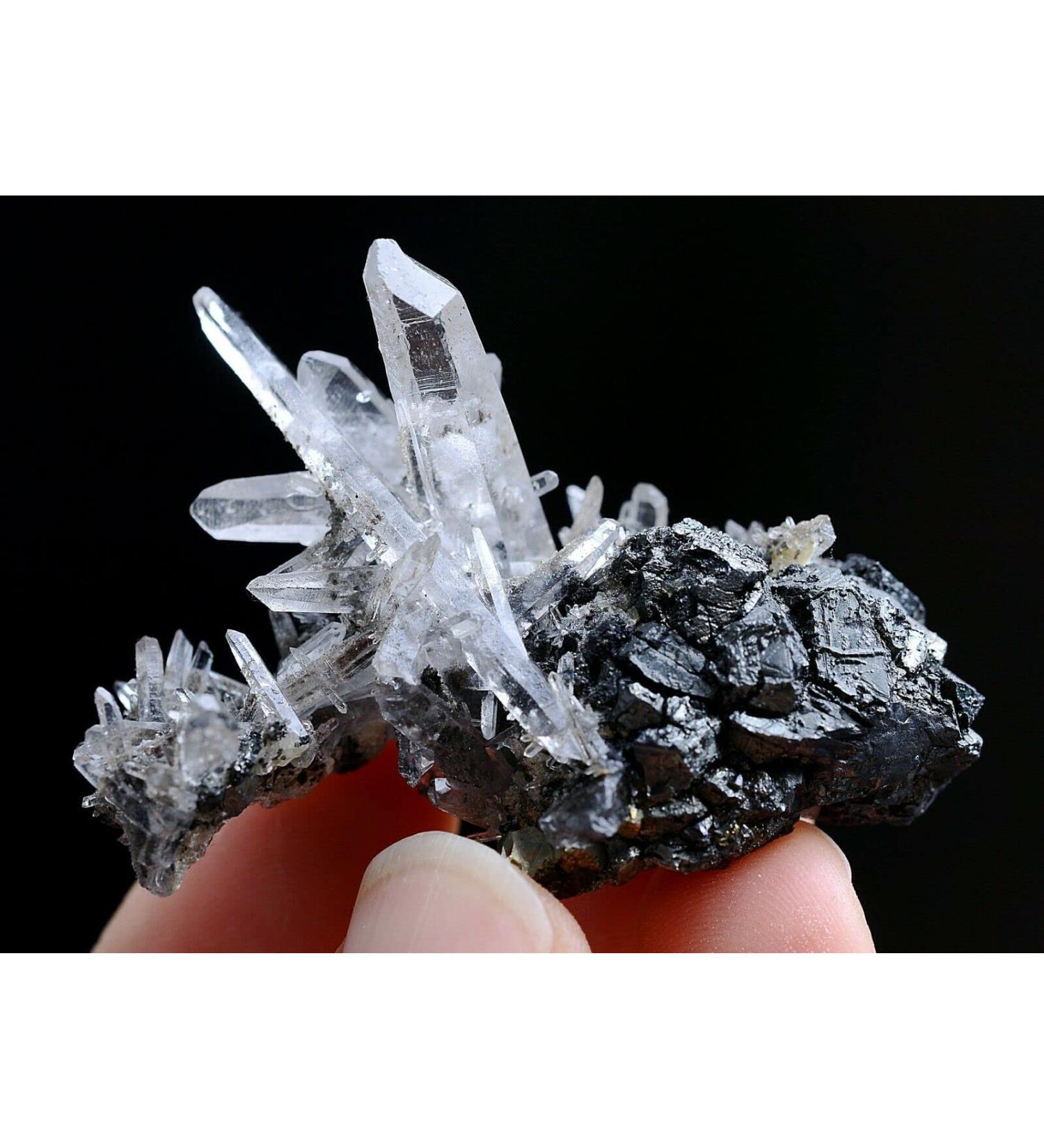 Natural Crystal Rough 31g Natura Arsenopyrite & Crystal Cluster Specimen/Yaogangxian China - Buy Online on GoSupps.com