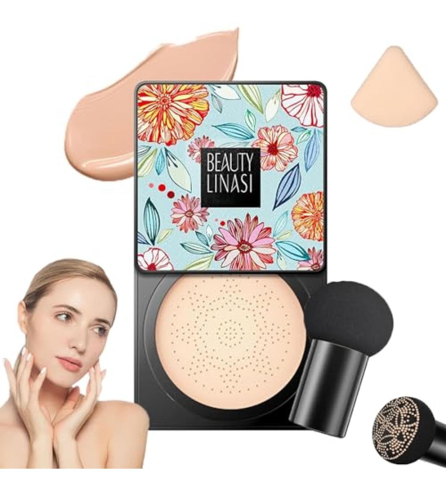 Buy Linasi Clear Cover Beauty Cream | Air Cushion CC Cream & Moisturizing Concealer - Long Lasting Natural Makeup for All Skin Types - Buy Online on GoSupps.com