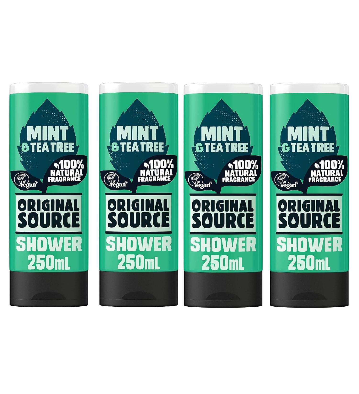 Buy Original Source Tea Tree & Mint Shower Gel 250ml - Refreshing & Revitalizing | Fast International Shipping - Buy Online on GoSupps.com