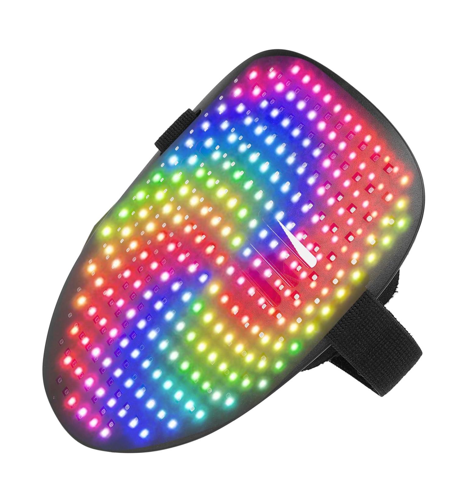 Couverture de Transformateur de Visage clair Modes D'affichage du Capteur de Gestes pour Anniversaires F tes Costum es Rose et Violet - Buy Online on GoSupps.com