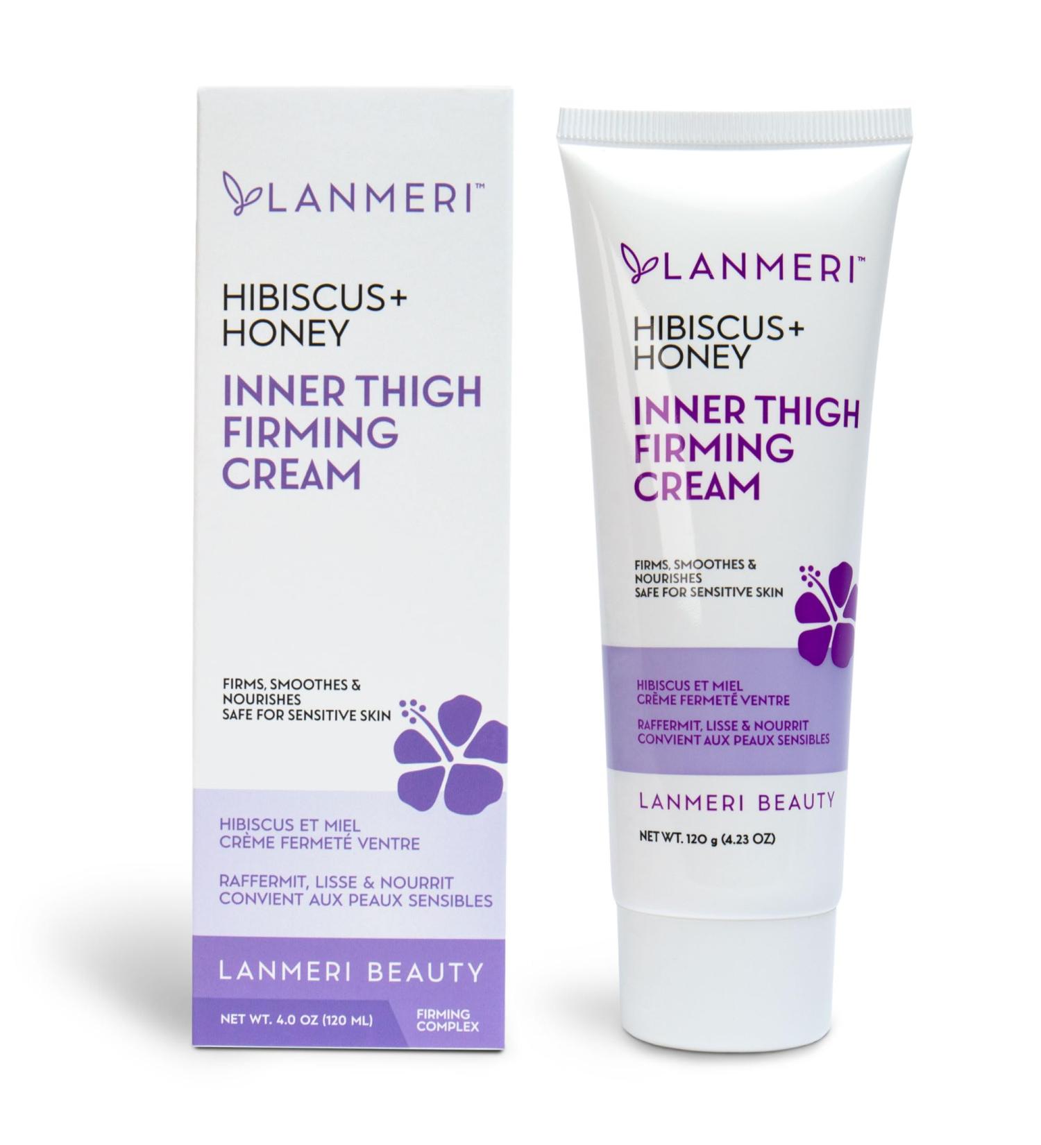 Buy Inner Thigh Firming Cream - Hibiscus & Honey Cellulite Cream for Men & Women - Skin Tightening & Nourishing 4.23 Oz - Buy Online on GoSupps.com