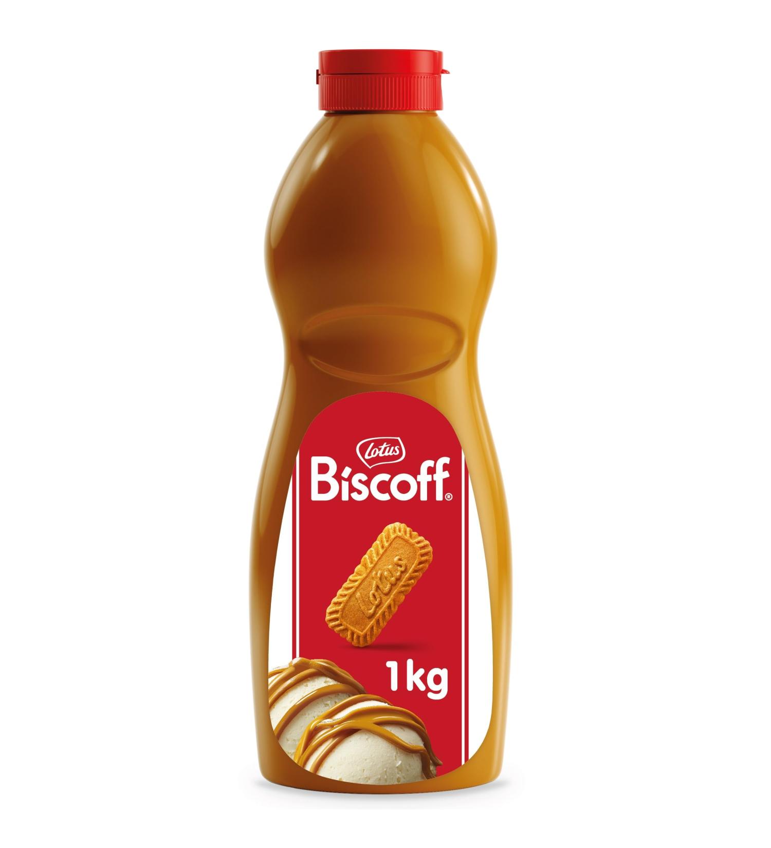 Lotus Biscoff Vegan Sweet Spread Topping - Caramelised Biscuit Flavor - 1L 1kg Pack - Buy Online on GoSupps.com