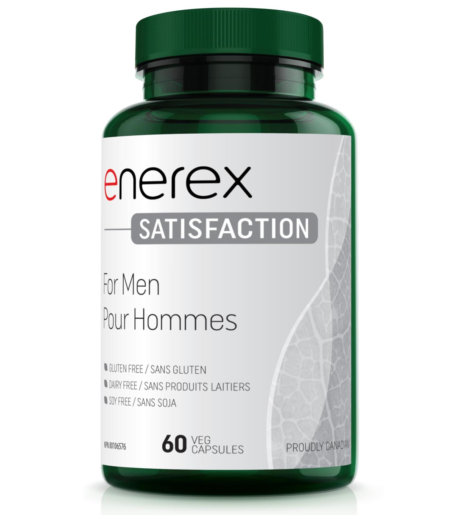 ENEREX - Satisfaction (for Men) 60 Capsules - Buy Online on GoSupps.com