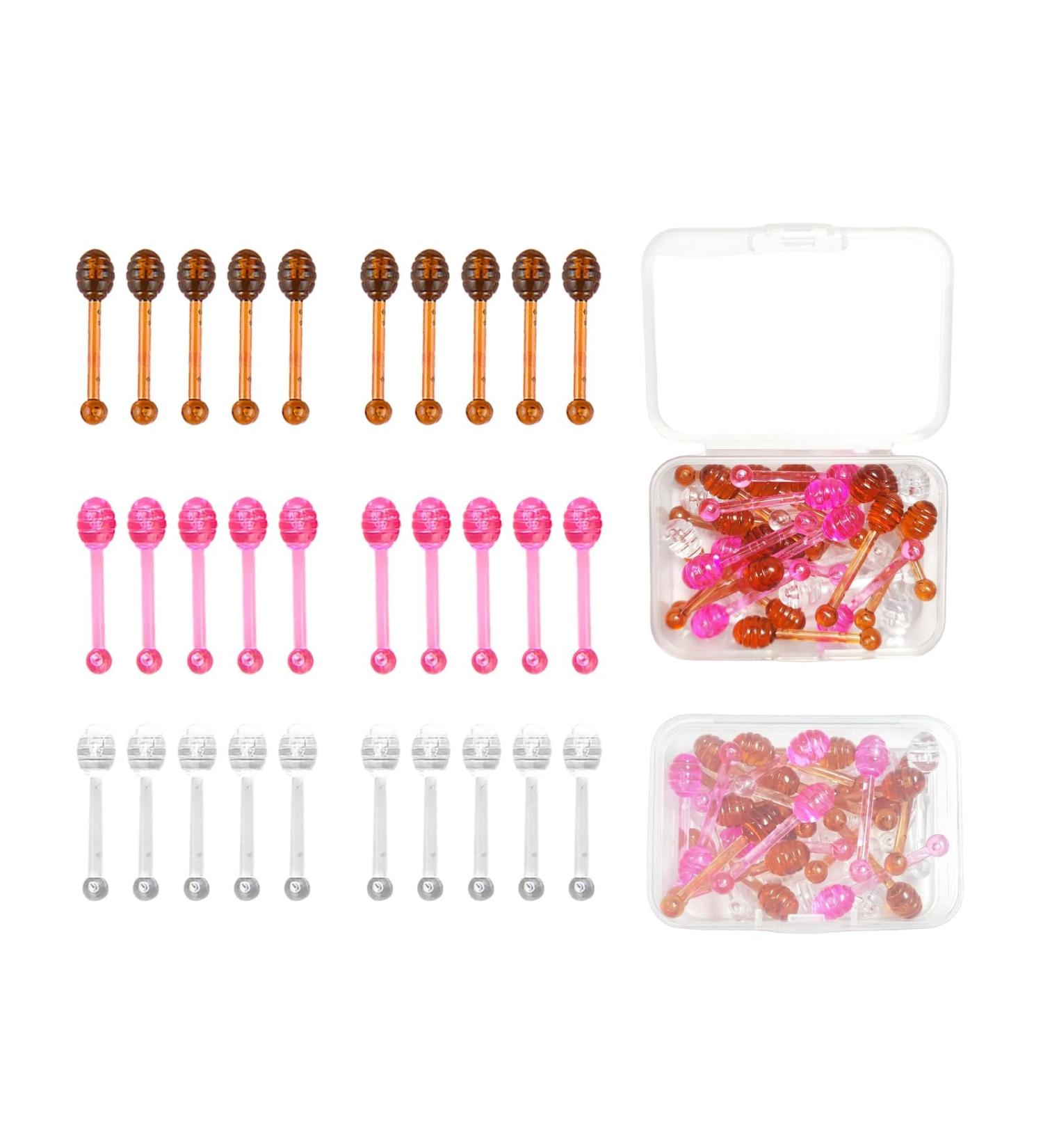 Buy Lip Applicators & Stick Lip Balm Applicator - 30-Pack with Small White Box | Ideal for Lip Masks & Honey Jar - International Shipping Available - Buy Online on GoSupps.com