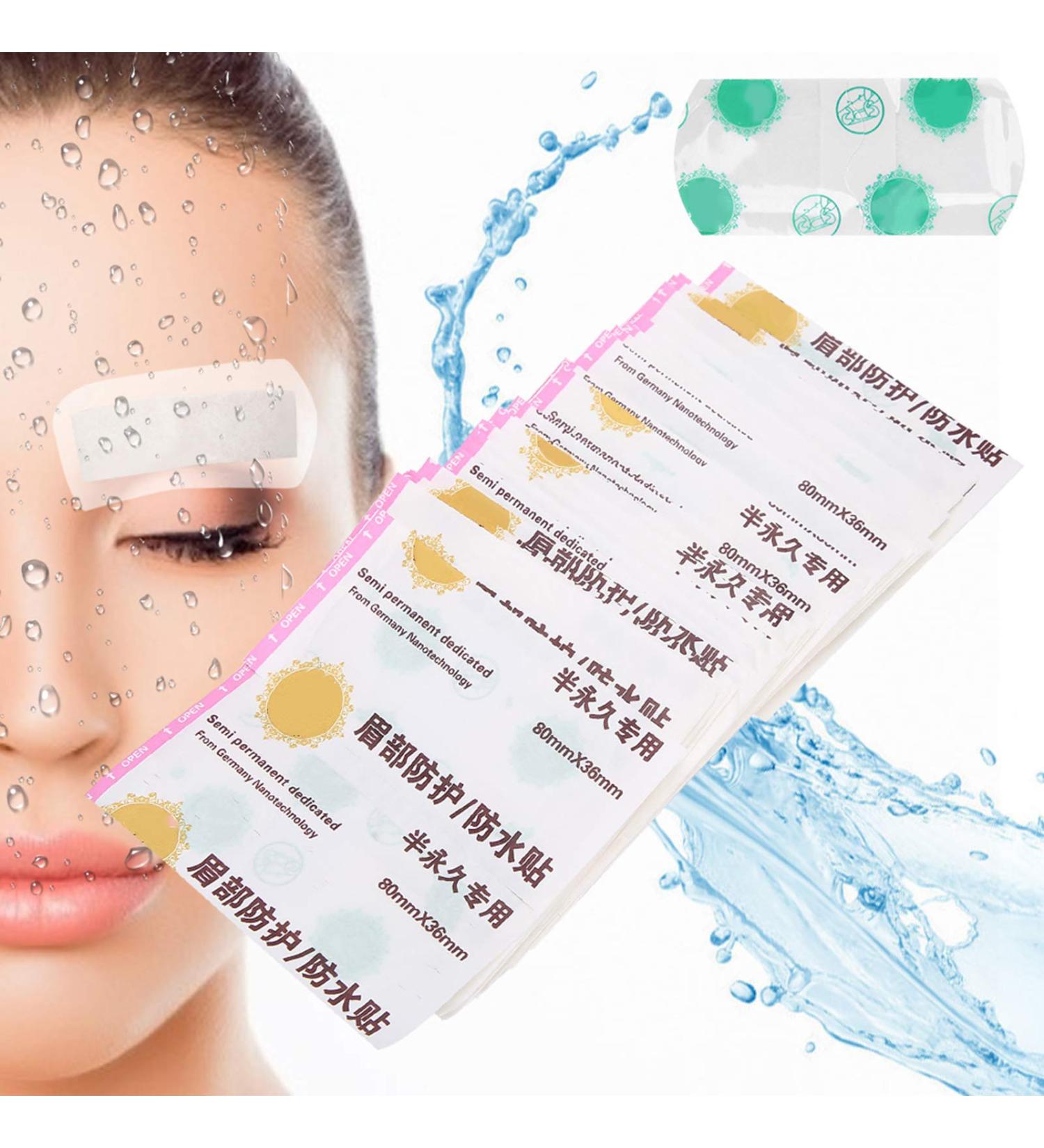 Disposable Plastic Eye Shield for Microblading - 50pcs | Tattoo Protection Waterproof Tape & Aftercare Paste - Buy Online on GoSupps.com