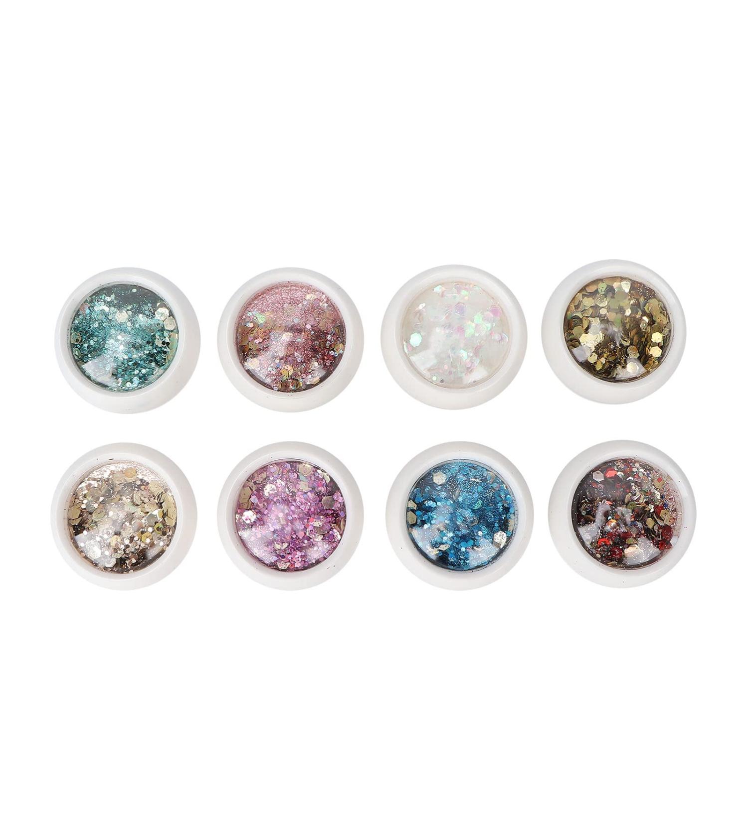 Manicure Glitter Non Toxic Multicolor Manicure Sequins for Household for Nail Shop - Buy Online on GoSupps.com