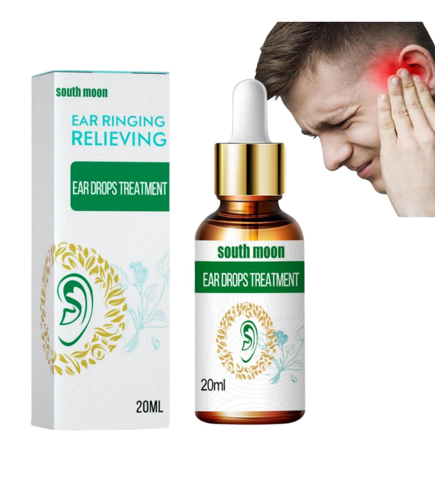 Tinnitus Ear Drops Tinnitus Relief for Ringing Ears Tinnitus Treatment Ear Ringing Treatment Oil Pain Relief and Earache Drops Ear Drops for Itchy Ears Hearing Ear Drops Ear Calm Drops Earache Drops - Buy Online on GoSupps.com