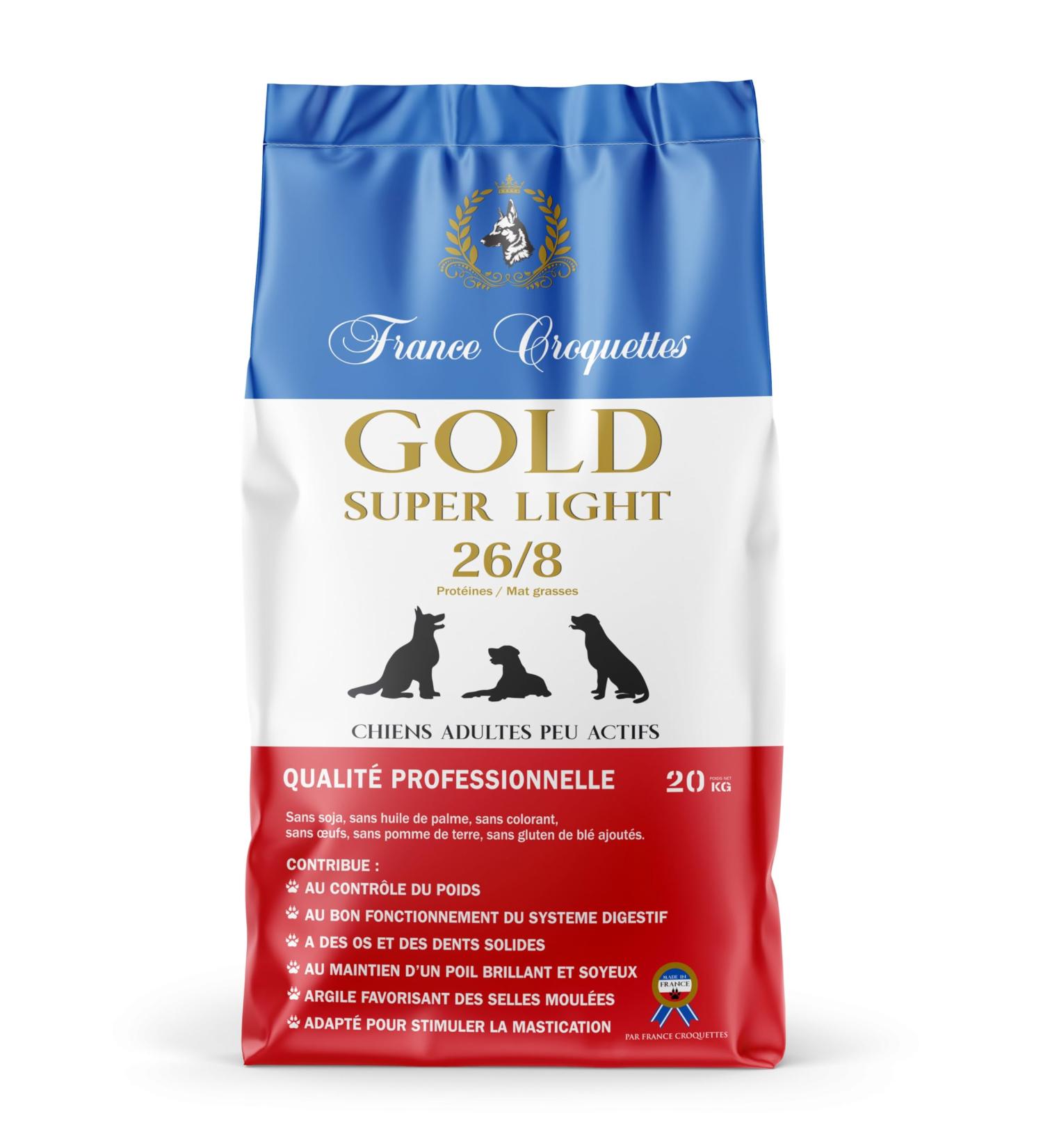 Gold Super Light 26/8 (Sterilized) (1.5kg) Dog Food