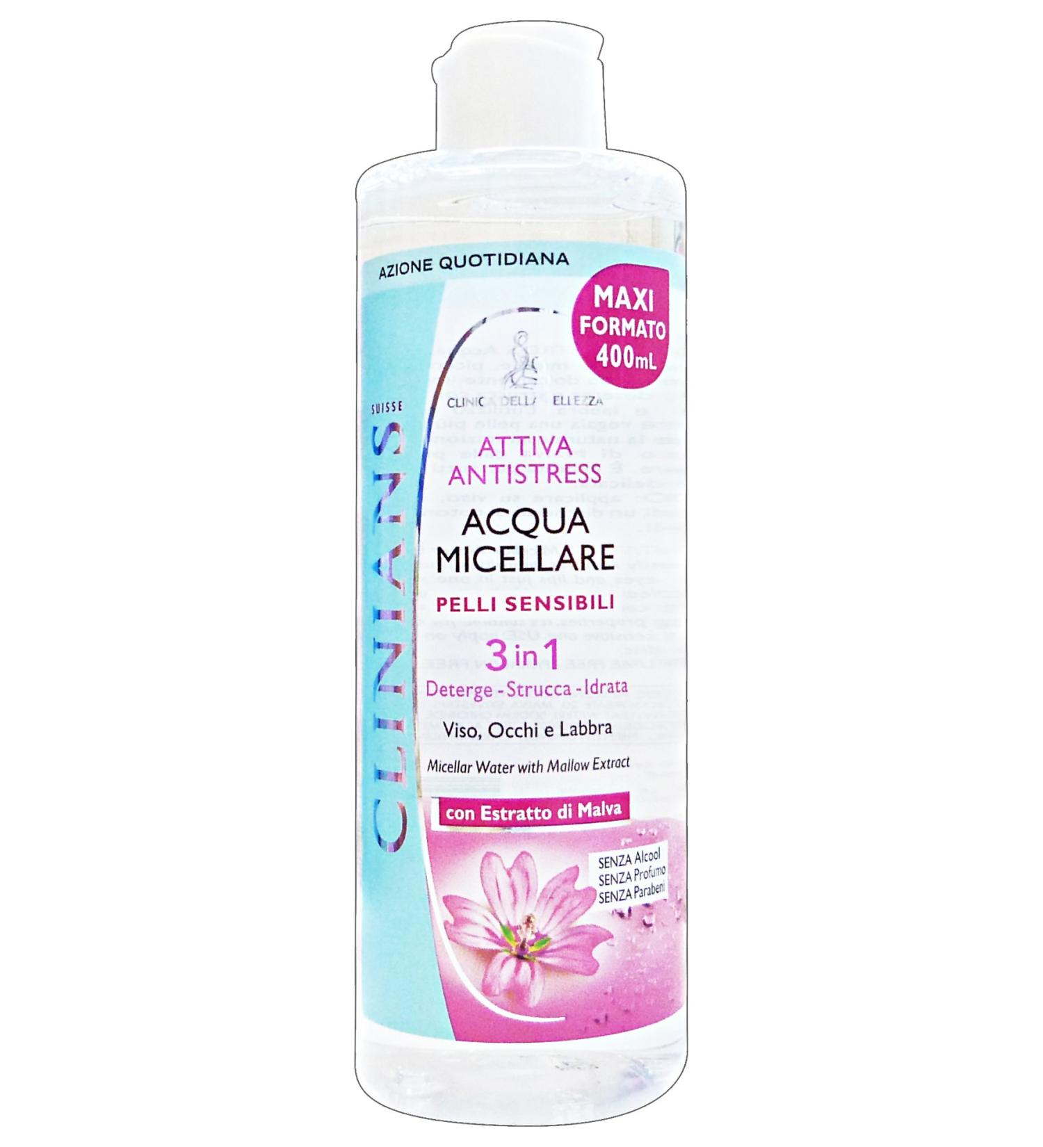 CLINIANS Micellar Water Stress On 400 Ml Face Care