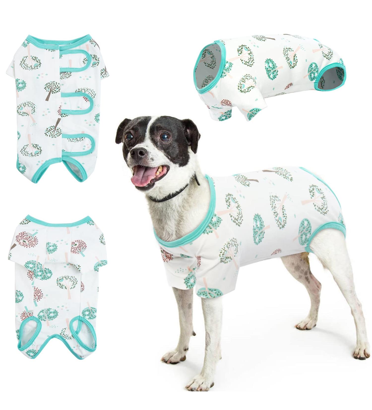 Recreational Surgical Recovery Suit for Dogs & Cats | Soft Breathable Body Suit for Post-Op Comfort | XL Size D-Tree - Buy Online on GoSupps.com