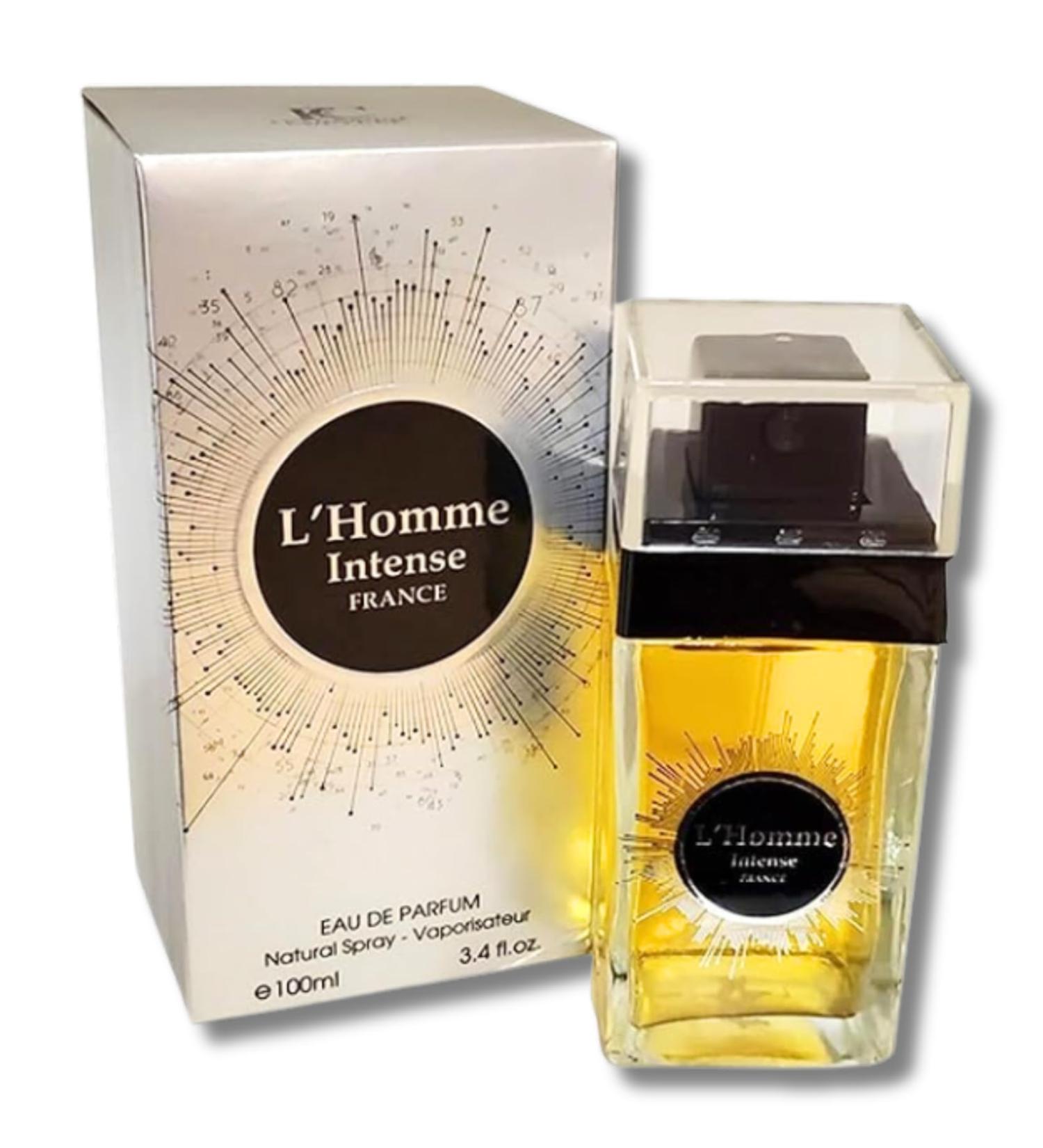 L'Homme Intense France Eau de Toilette pour Homme 3.4 Fl. Oz. Woody Floral fragrance for men. - Buy Online on GoSupps.com