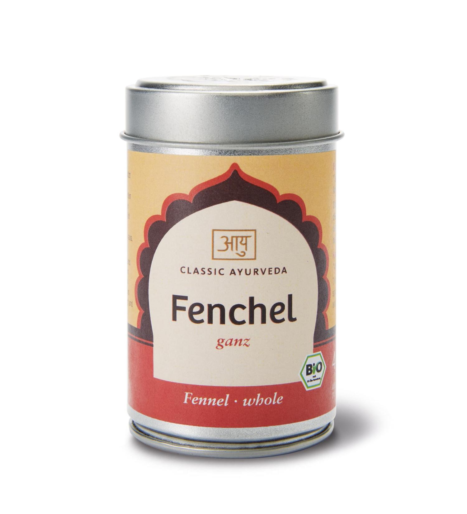 Classic Ayurveda Organic fennel seeds 40g Indian spice
