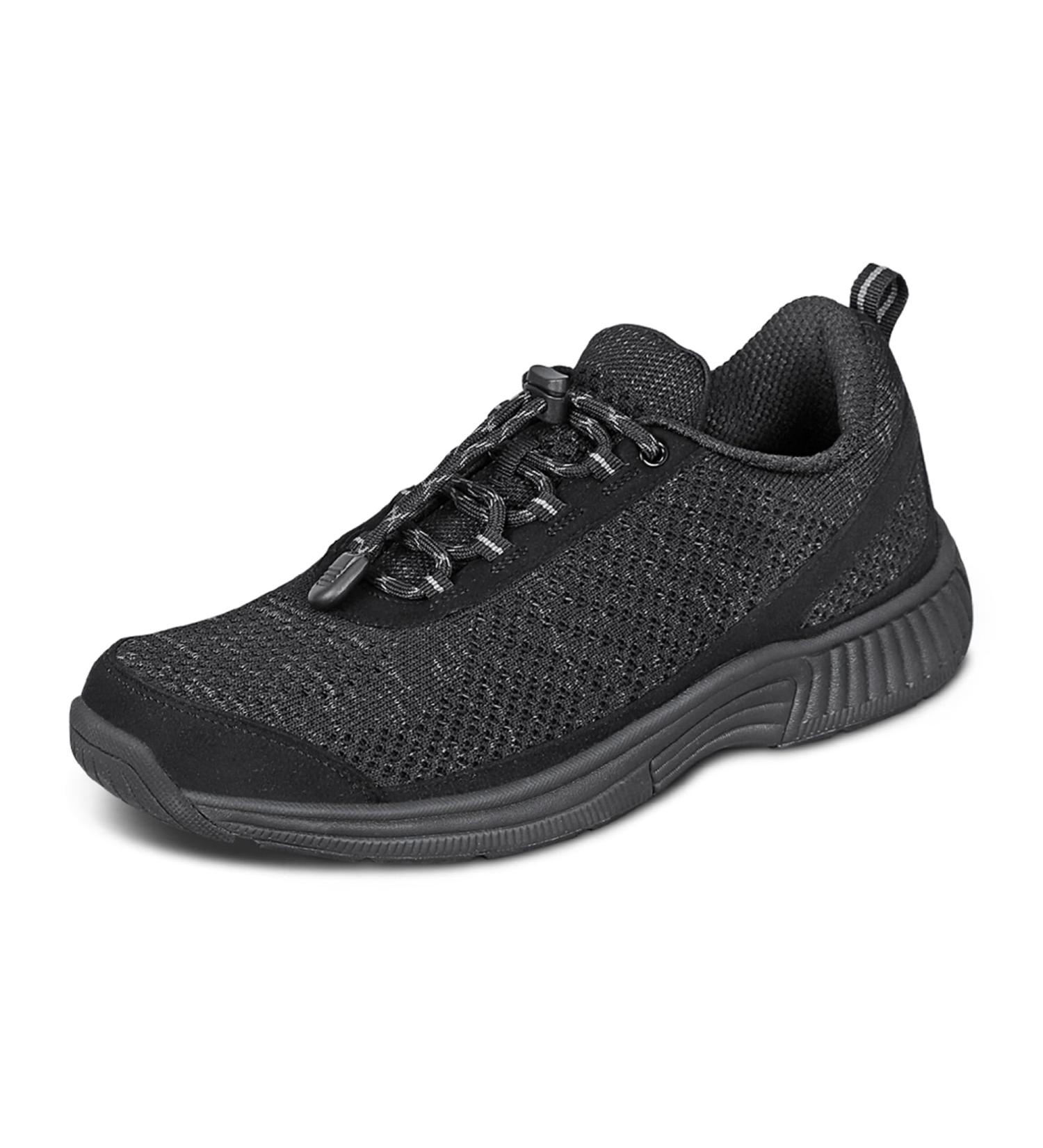 Buy Orthofeet Women's Orthopedic Sneakers - Coral 37 EU Wide & No Ties Black | International Shipping Available - Buy Online on GoSupps.com