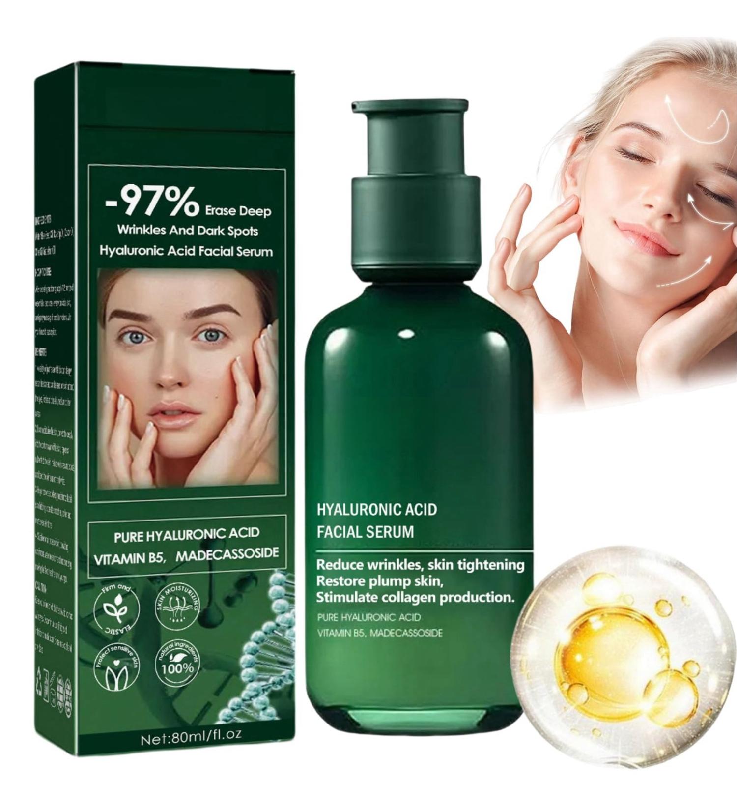 Skin Firming Rejuvenating Serum Skin Firming Serum Hyaluronic Acid Serum for Face Refreshing and Non-Sticky Face Serum for Women Collagen Serum for Face Hydrating Serum for All Skins - Buy Online on GoSupps.com