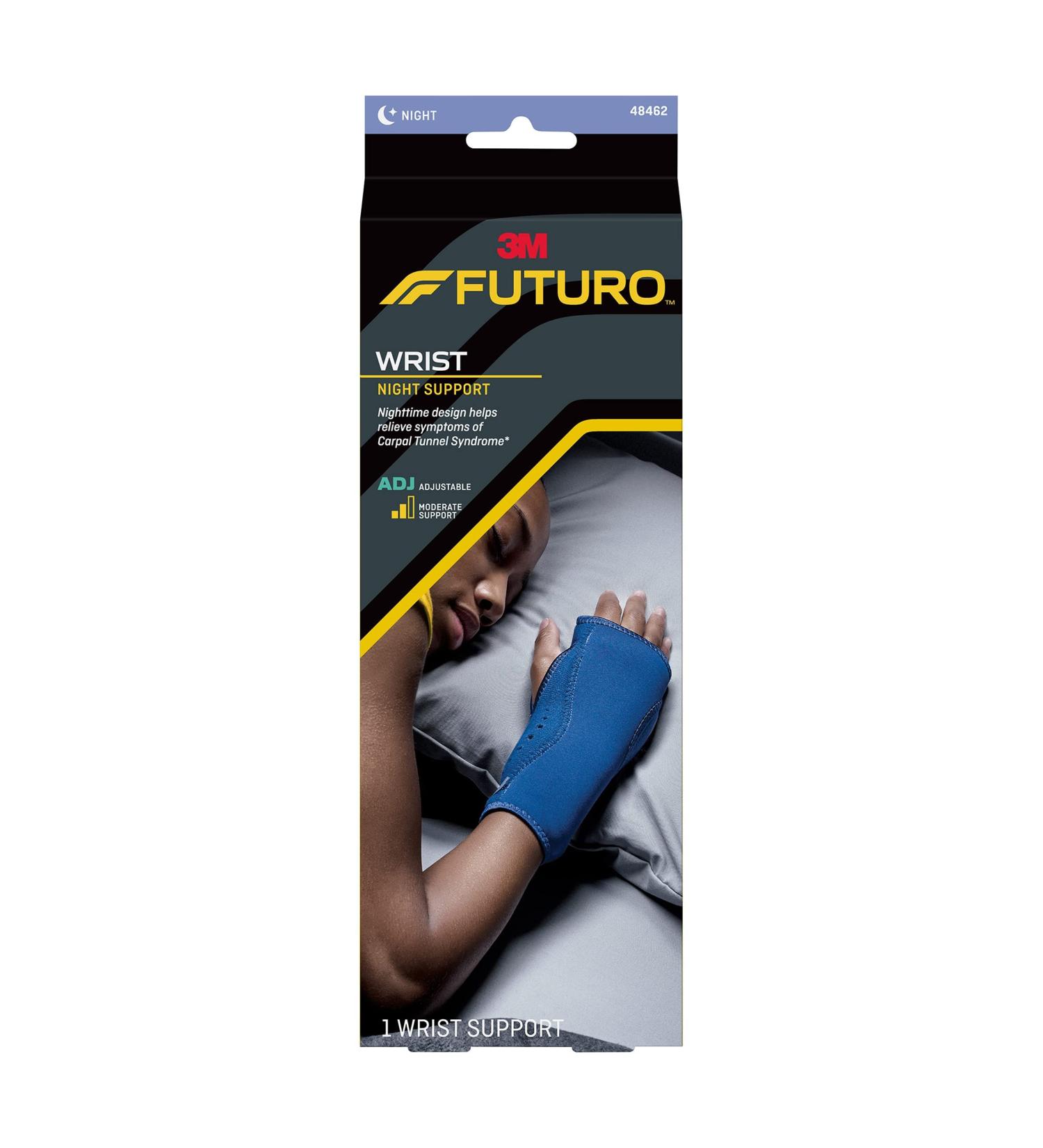 Futuro Night Wrist Sleep Support - Adjustable Brace for Comfortable Rest - Buy Online on GoSupps.com
