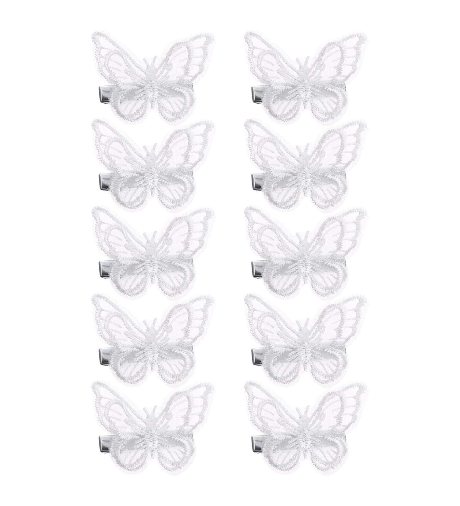 Buy Frcolor 10-Piece Butterfly Hair Clips - Vintage Lace Pearl Hairpins for Women & Girls | Perfect Hair Jewelry Gifts - Buy Online on GoSupps.com