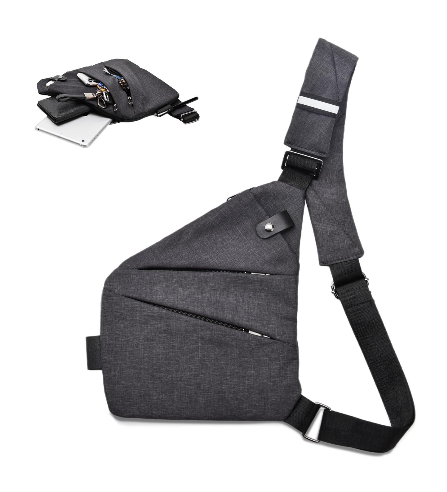 Yaozup Theft-Proof Travel Bag - Anti-Theft Multi-Pocket Backpack for Men & Women - Perfect for Hiking Jogging & School (Gray) - Buy Online on GoSupps.com