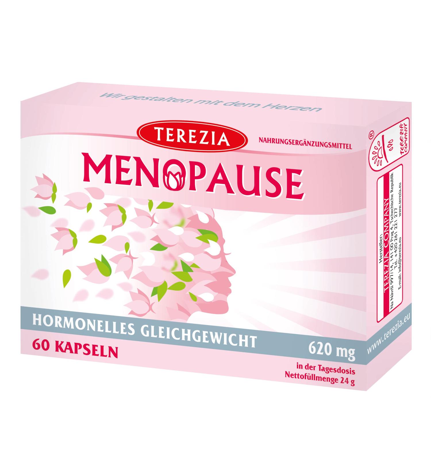 Terezia Menopause Support | Hormonal Balance & Women s Cycle | 620mg 60 Capsules | Boost Mobility & Flexibility - International Shipping Available - Buy Online on GoSupps.com