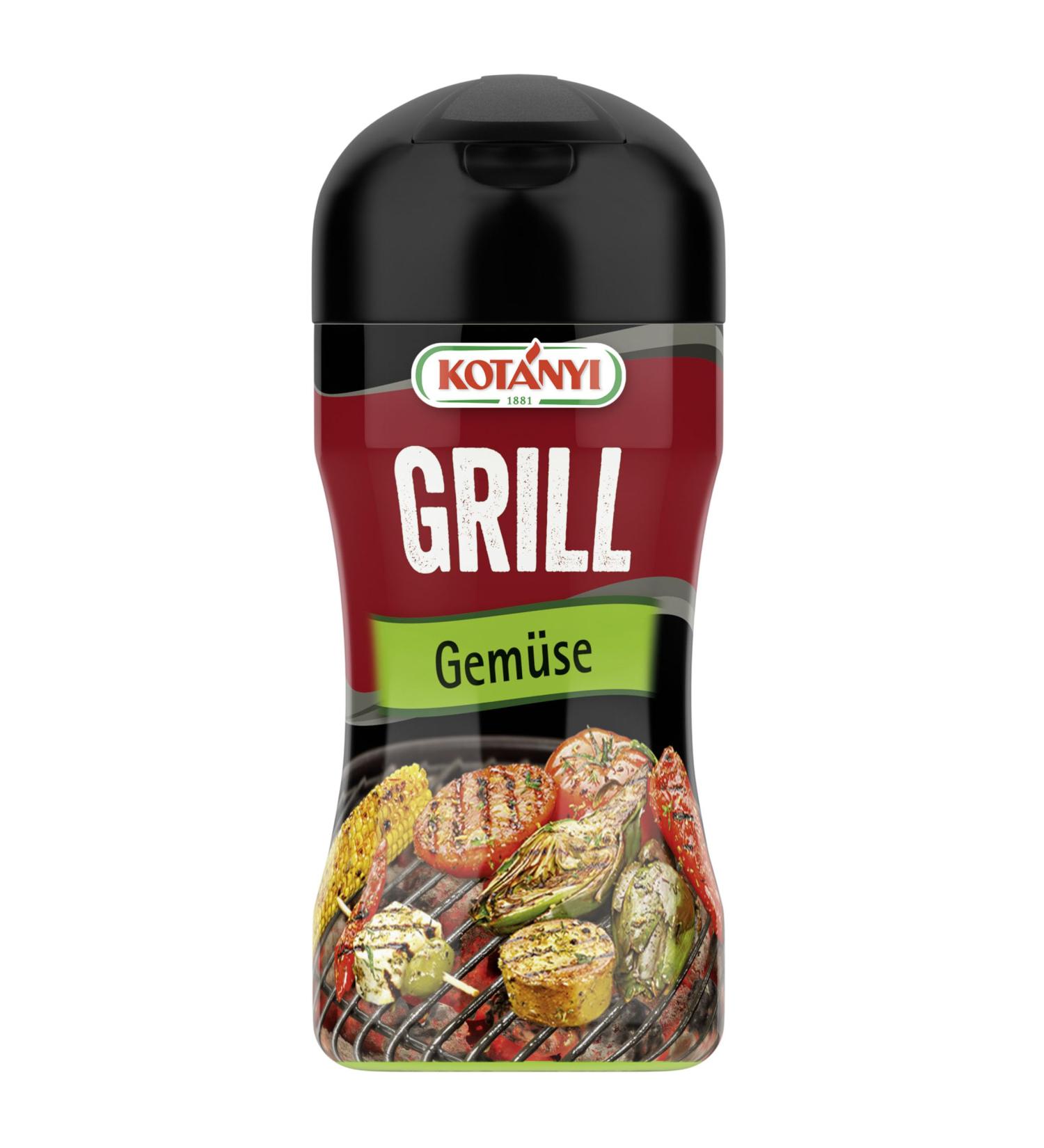 Kotanyi Grill Spice Mix - Perfect for Grilled Vegetables | Rosemary Thyme & Basil | 80g Pack - Shop Internationally - Buy Online on GoSupps.com