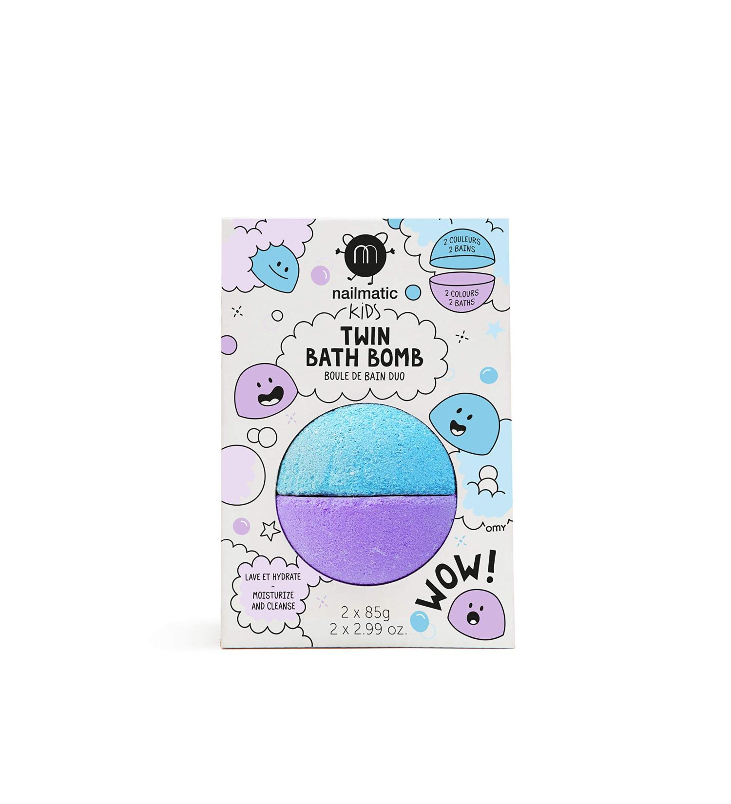 Nailmatic - Duo Bath Bomb - Blue/Purple - Buy Online on GoSupps.com