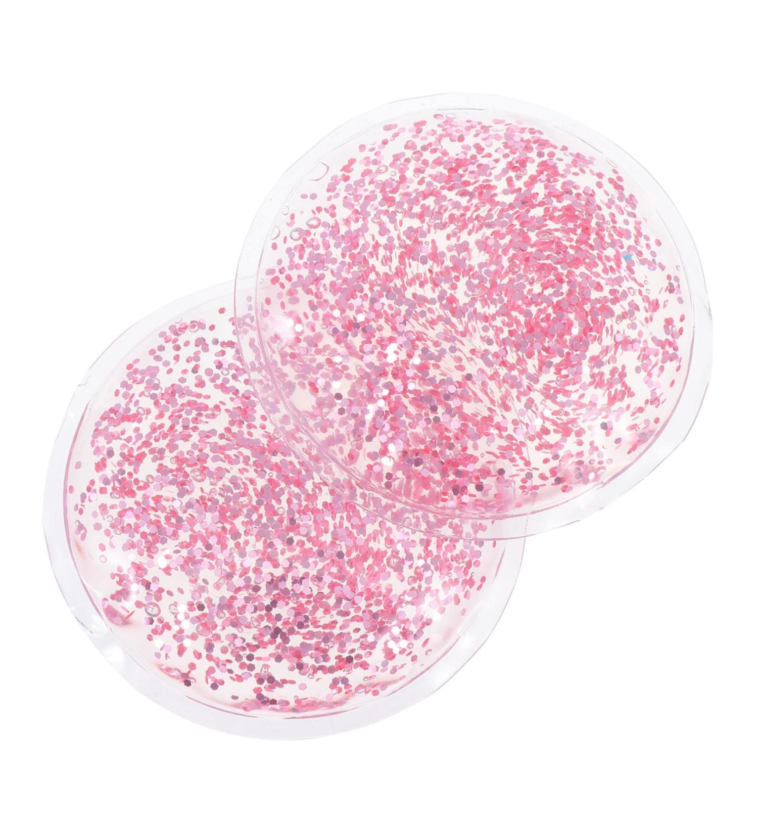 2pcs Eye Cooling Pads | Sleeping Eye Mask for Puffy Eyes | Cold Gel Pack for Massage | Useful Blindfold for Travel and Home Use - Pink - Buy Online on GoSupps.com