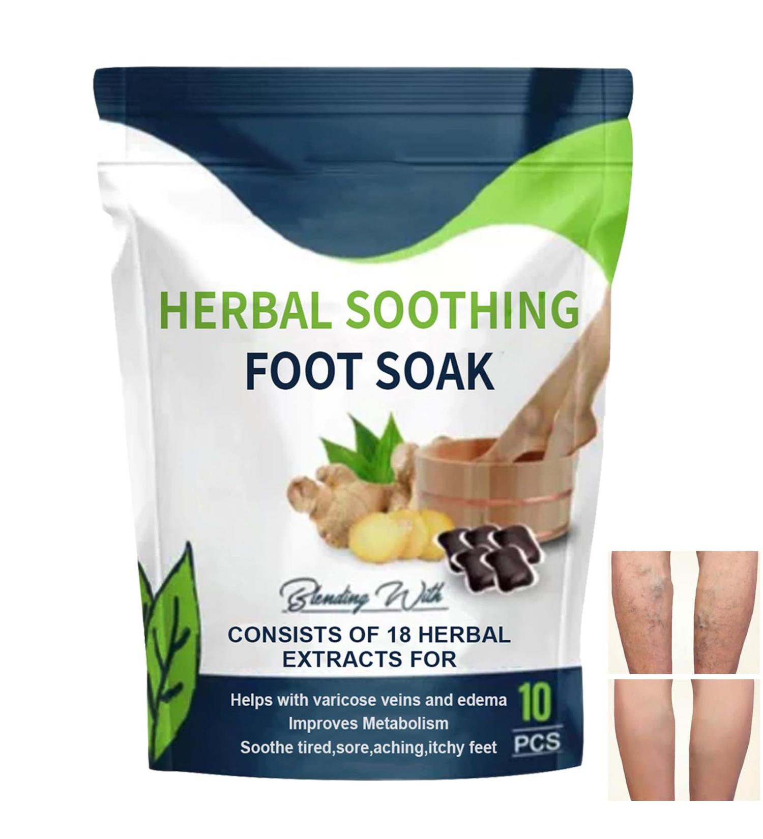 Herbal Foot Soak Beads for Stress Relief, Detox, and Slimming | 10Pcs | Men & Women - Buy Online on GoSupps.com