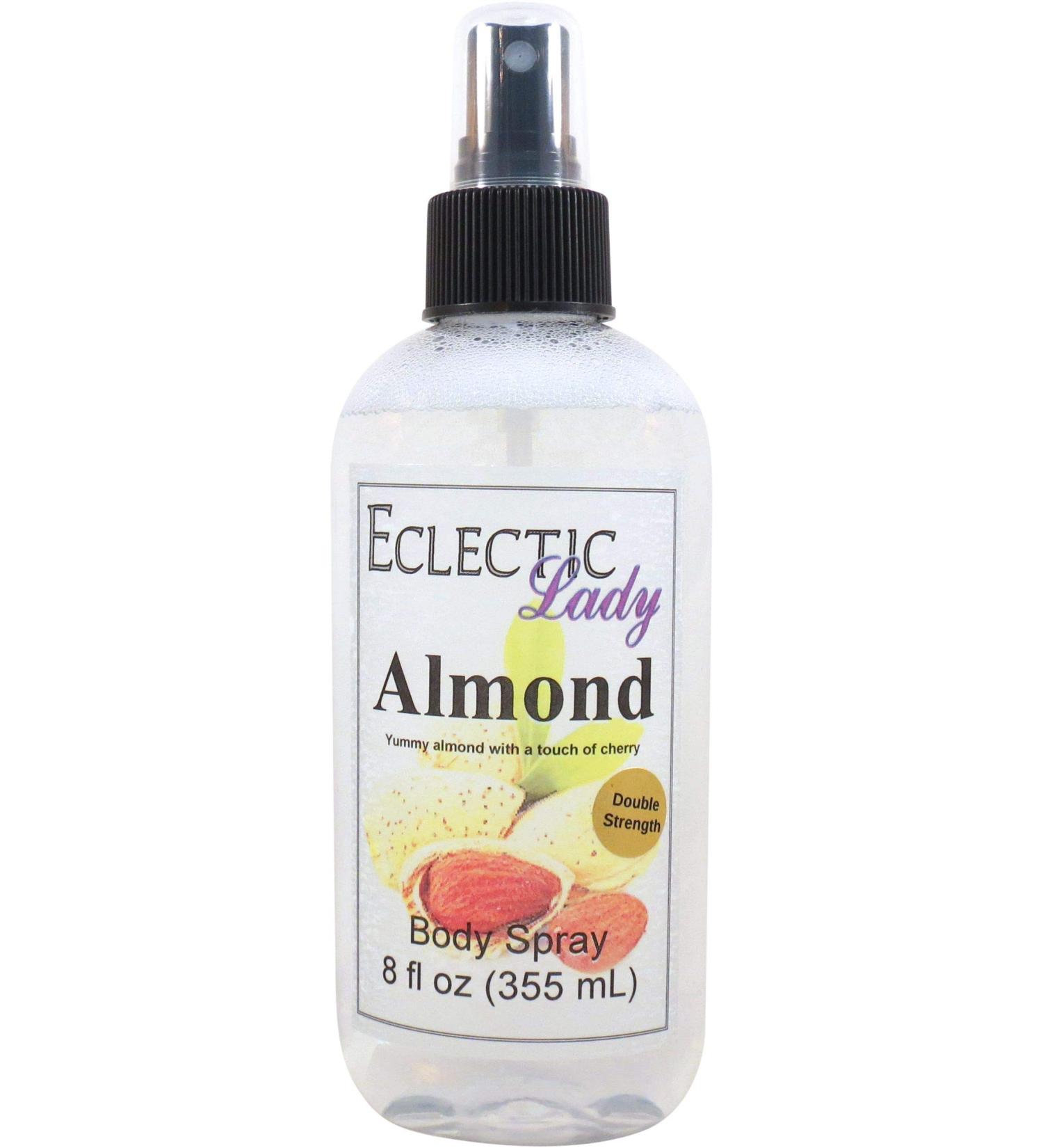 Almond Body Spray (Double Strength) 8 ounces Body Mist for Women with Clean Light & Gentle Fragrance Long Lasting Perfume with Comforting Scent for Men & Women Cologne with Soft Subtle Aroma For Double Strength 8 Fl Oz (Pack of 1) - Buy Online on GoSupps.com