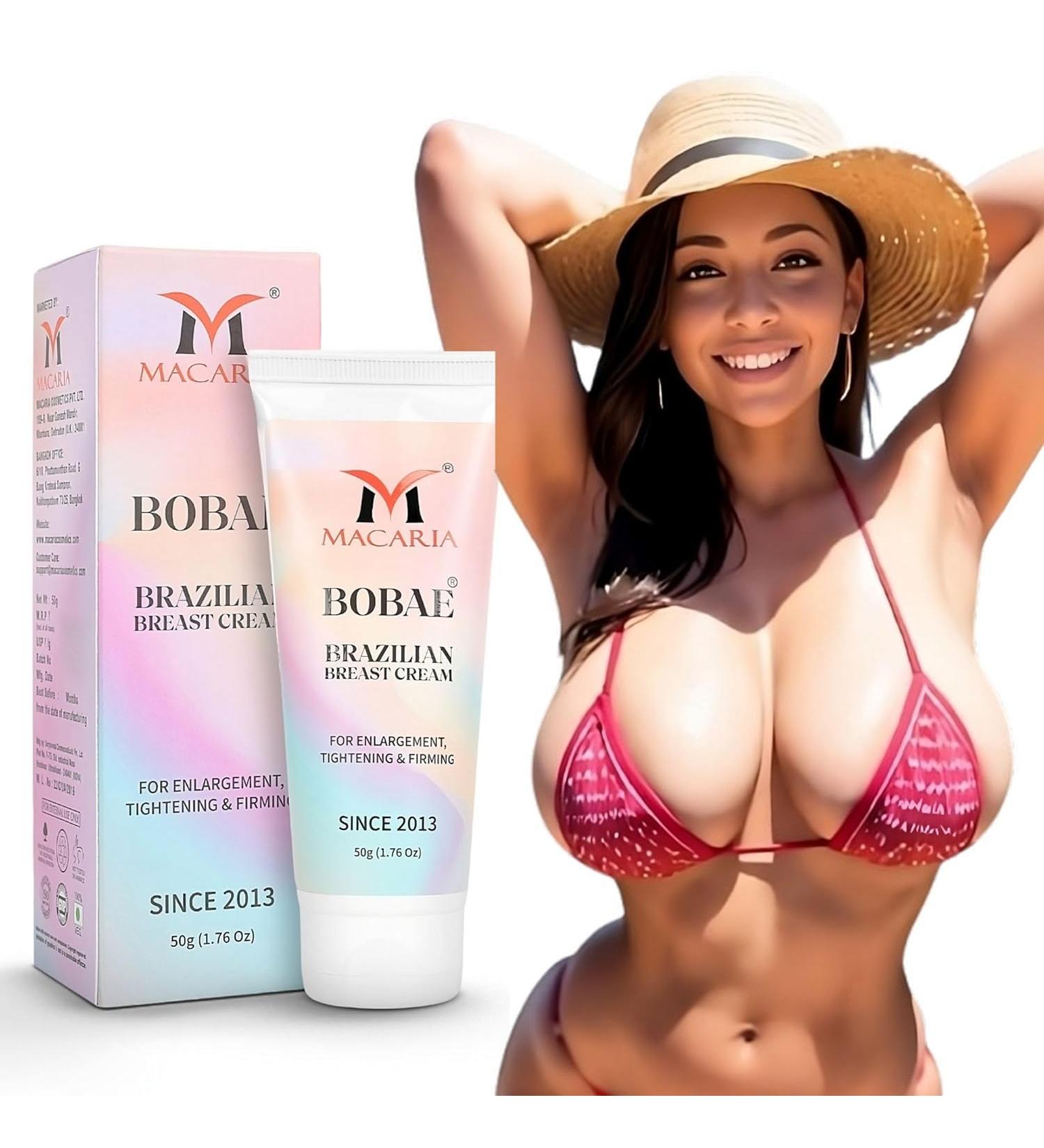 Bobae Natural Breast Bust boobs Firming Tightening and Toning Bust Cream GelEnlargement Enhancement Gel for Bigger Bust line - Buy Online on GoSupps.com
