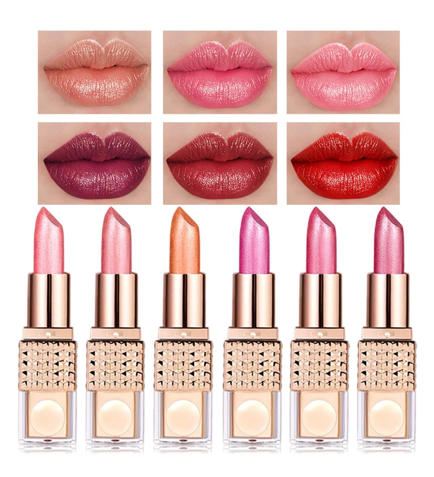  G n rique Pearlescent Lipstick Long-Lasting Non-Transferable Transfer-Resistant Waterproof Gloss for Women and Teenagers Wedding/Bride - Buy Online on GoSupps.com