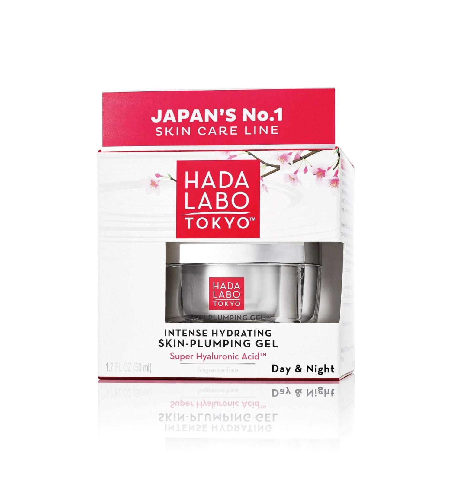 Hada Labo Tokyo White Skin Plumping Gel Intense Hydrating Gel for Day and Night Skin Moisturizing Face Cream Hyaluronic Acid Face Care - Buy Online on GoSupps.com