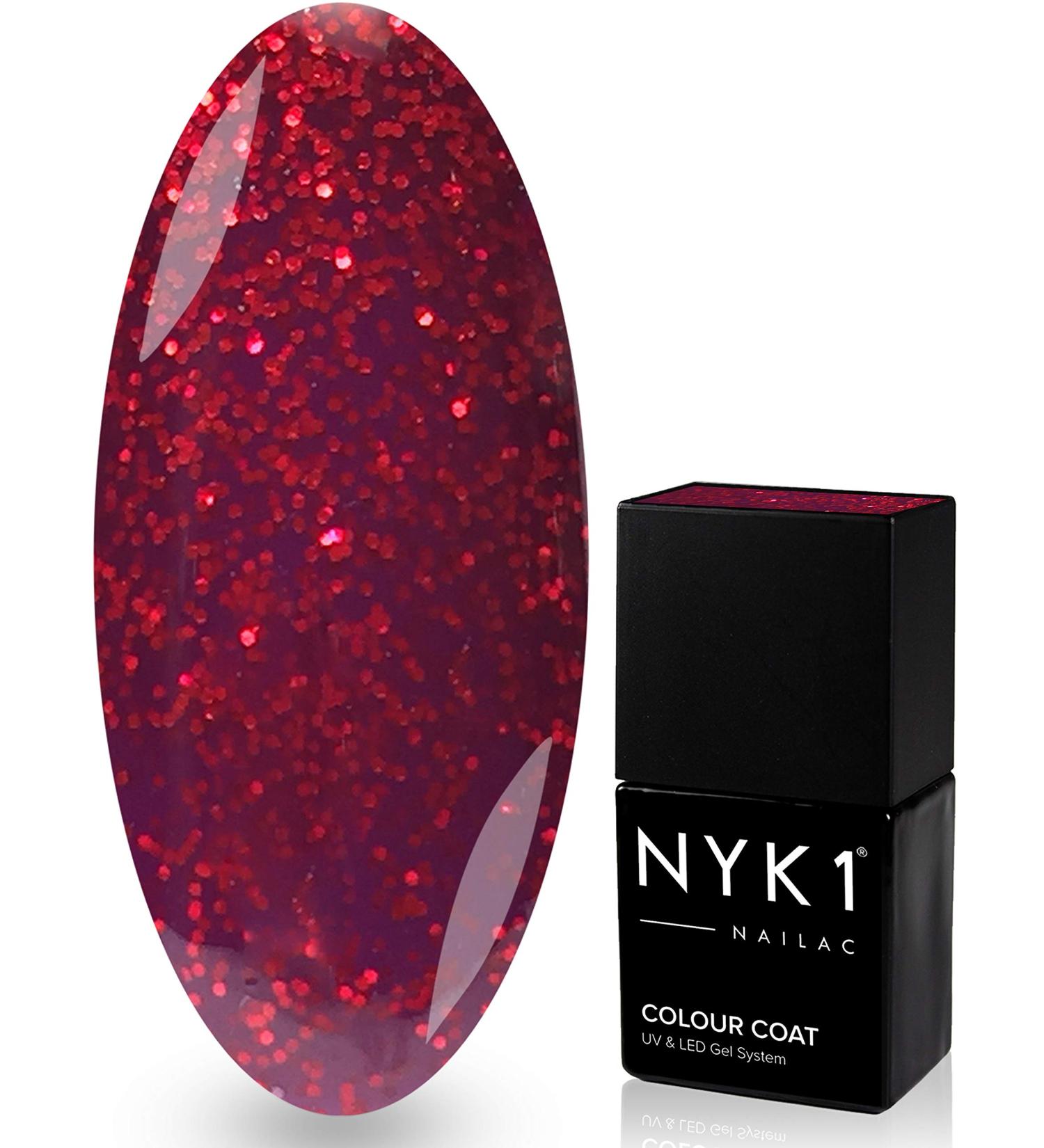 NYK1 NAILAC - SEDUCTION - Professional Gel Nail Polish - UV and LED Drying - Quick Soak Off Gel Polish 10ml - Over 100 Gel Nail Polish Nailac Colours to Choose From! - Buy Online on GoSupps.com