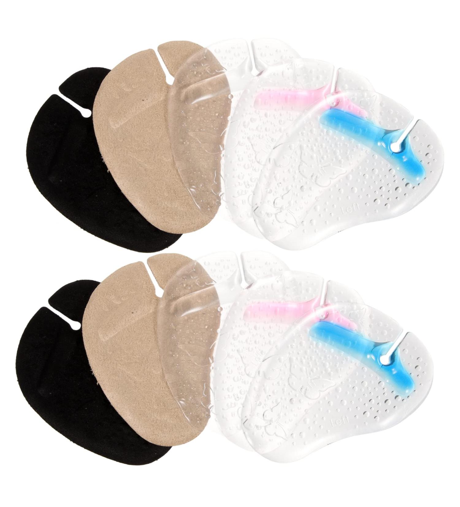 5 Pairs Blue Palm Rest Sandals - Comfort Foot Pads & Cushions for Ball of Foot Relief | Non-Slip Gel Slippers for Ultimate Comfort - Buy Online on GoSupps.com