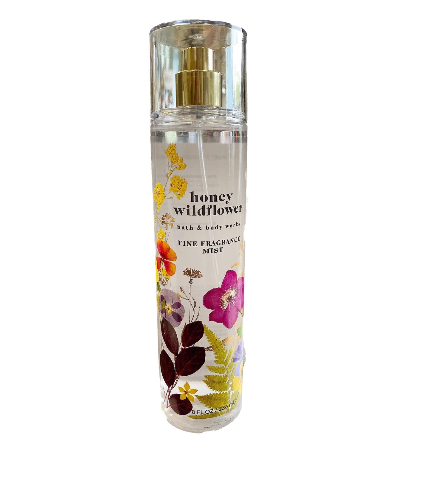 Bath and Body Works Honey Wildflower Fragrance Mist for Women 8 oz.