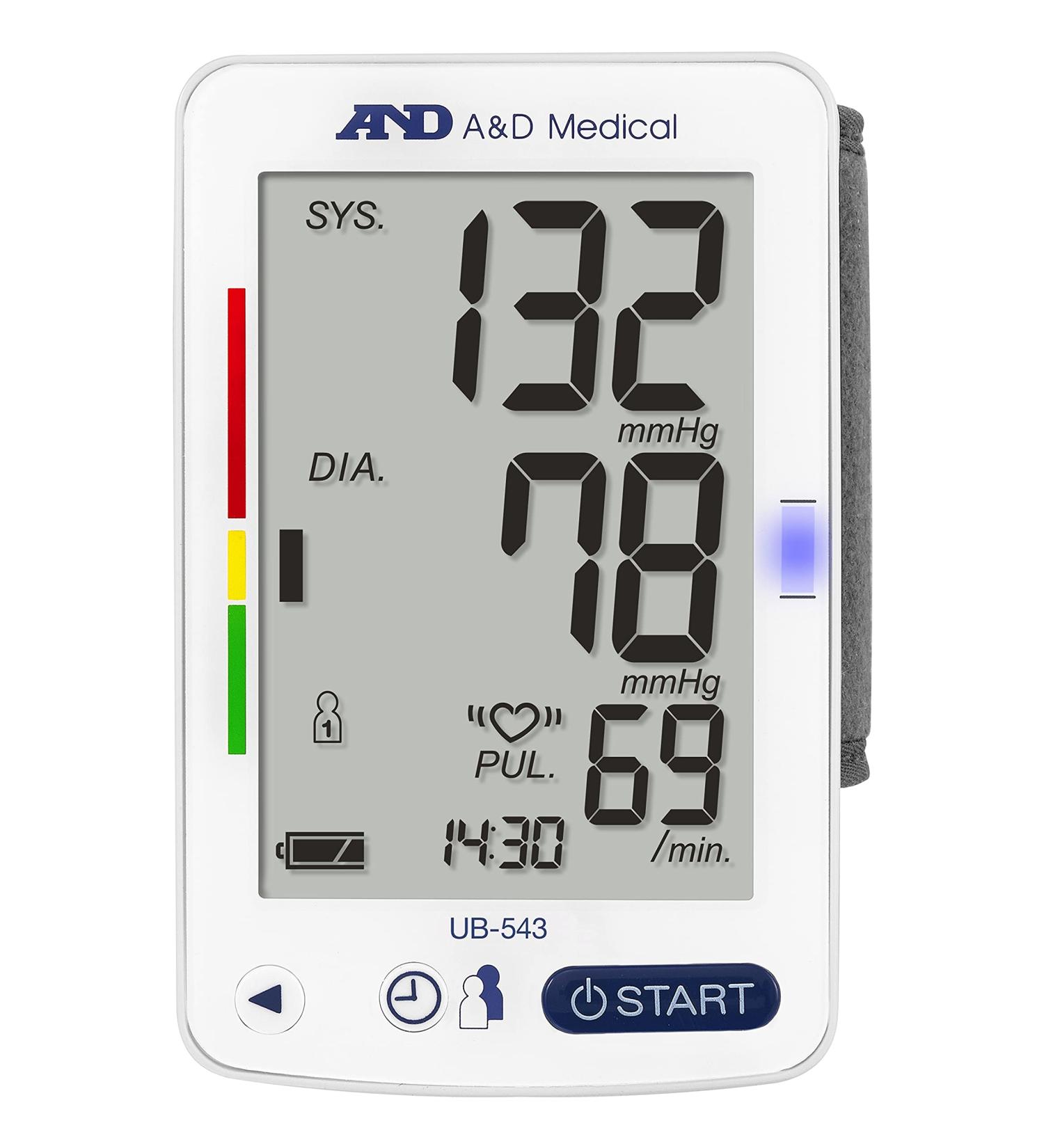 A&D UB-543 Wrist Blood Pressure Monitor - Accurate & Convenient Monitoring - Buy Online on GoSupps.com