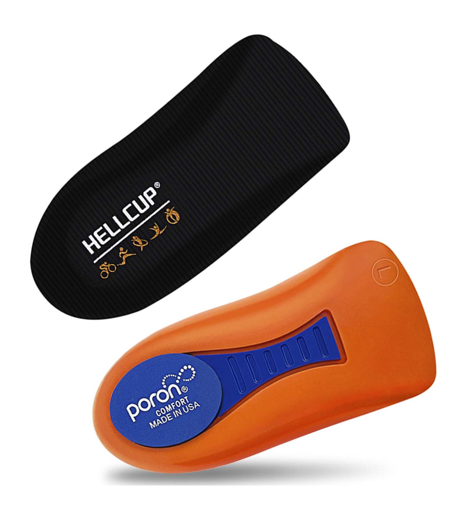 Plantar Fasciitis Heel Cup for Women and Men - Max Shock Absorption Inserts for Heel, Knee, and Back Pain Relief (Yellow Pad) - Size W 6-11.5 / M 4.5-9.5 - Color 1 - Buy Online on GoSupps.com