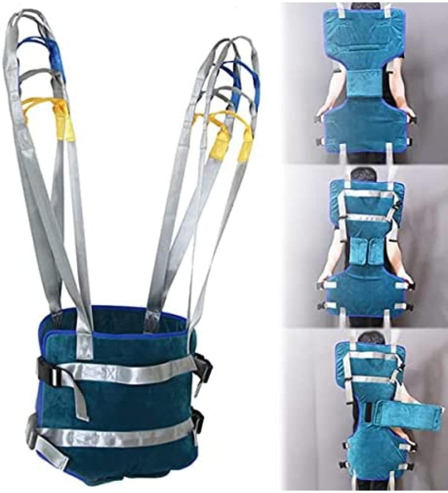 Full Body Patient Lift Sling Medical Walking Standing Aids Carrier Divided Leg Sling Patient Lift Sling Adjustable Waist Design for Assisting Patients in Rehabilitation Walking Training Smal Small - Buy Online on GoSupps.com