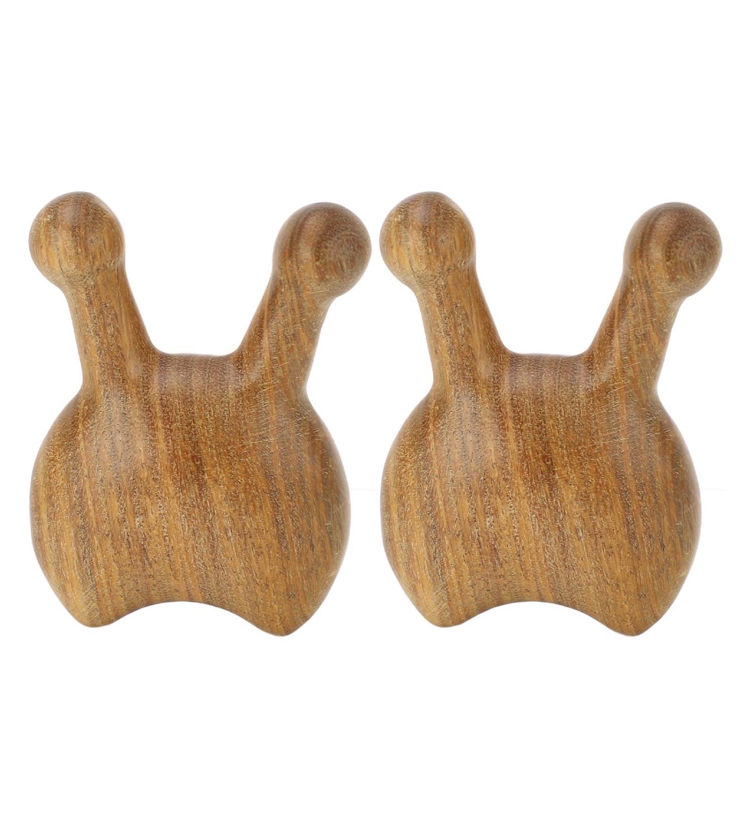 SONEW Sandalwood Nose Gua Sha Tool - 2-Part Stress Relief and Calming Facial Massage Device for Head Neck & Hands | International Shipping Available - Buy Online on GoSupps.com