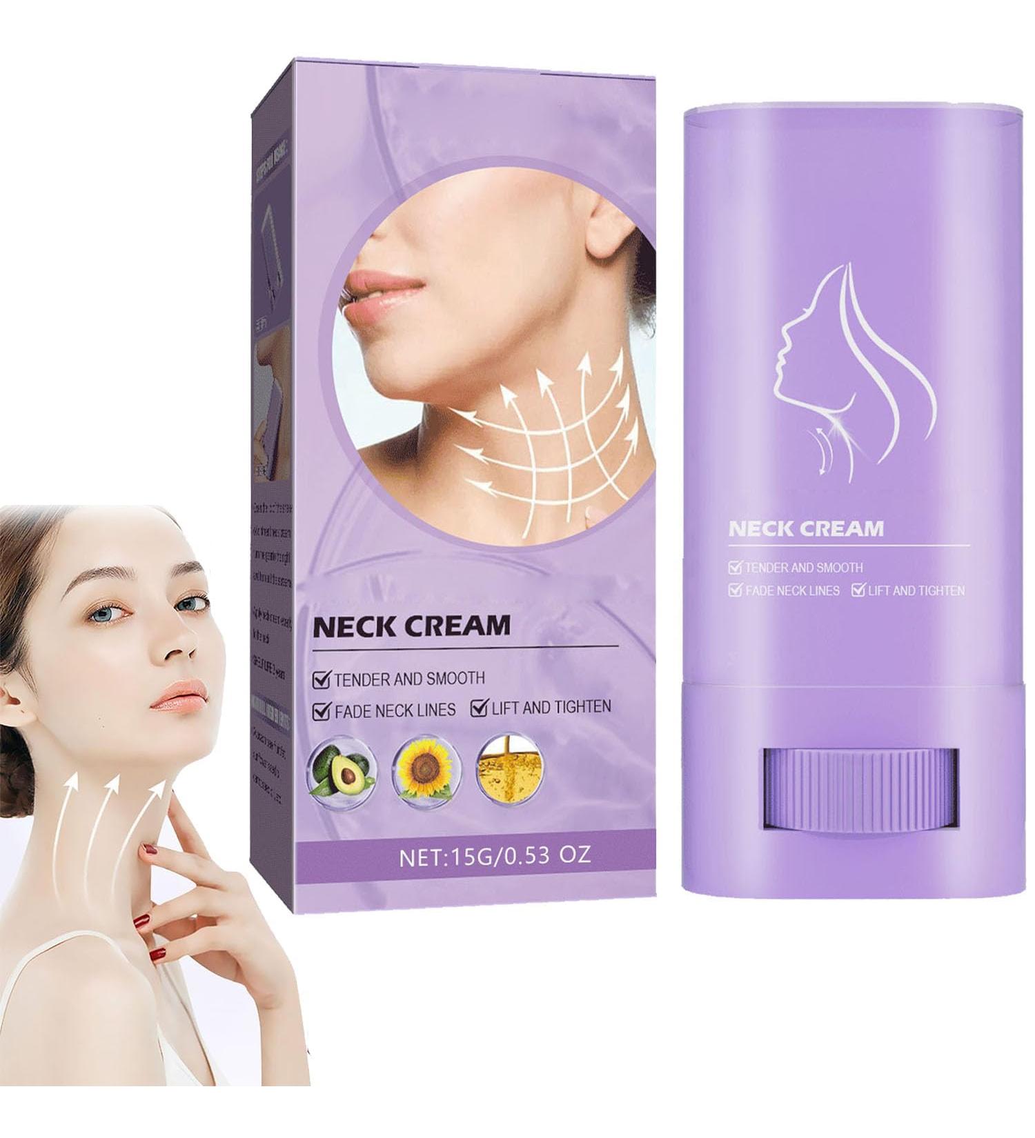 Samuwak Neck Care Stick Neck Care Cream Neck Firming Cream Nourishing Firming Neck Cream Anti-Wrinkle Neck Firming Stick Fade Neck Wrinkles - Buy Online on GoSupps.com