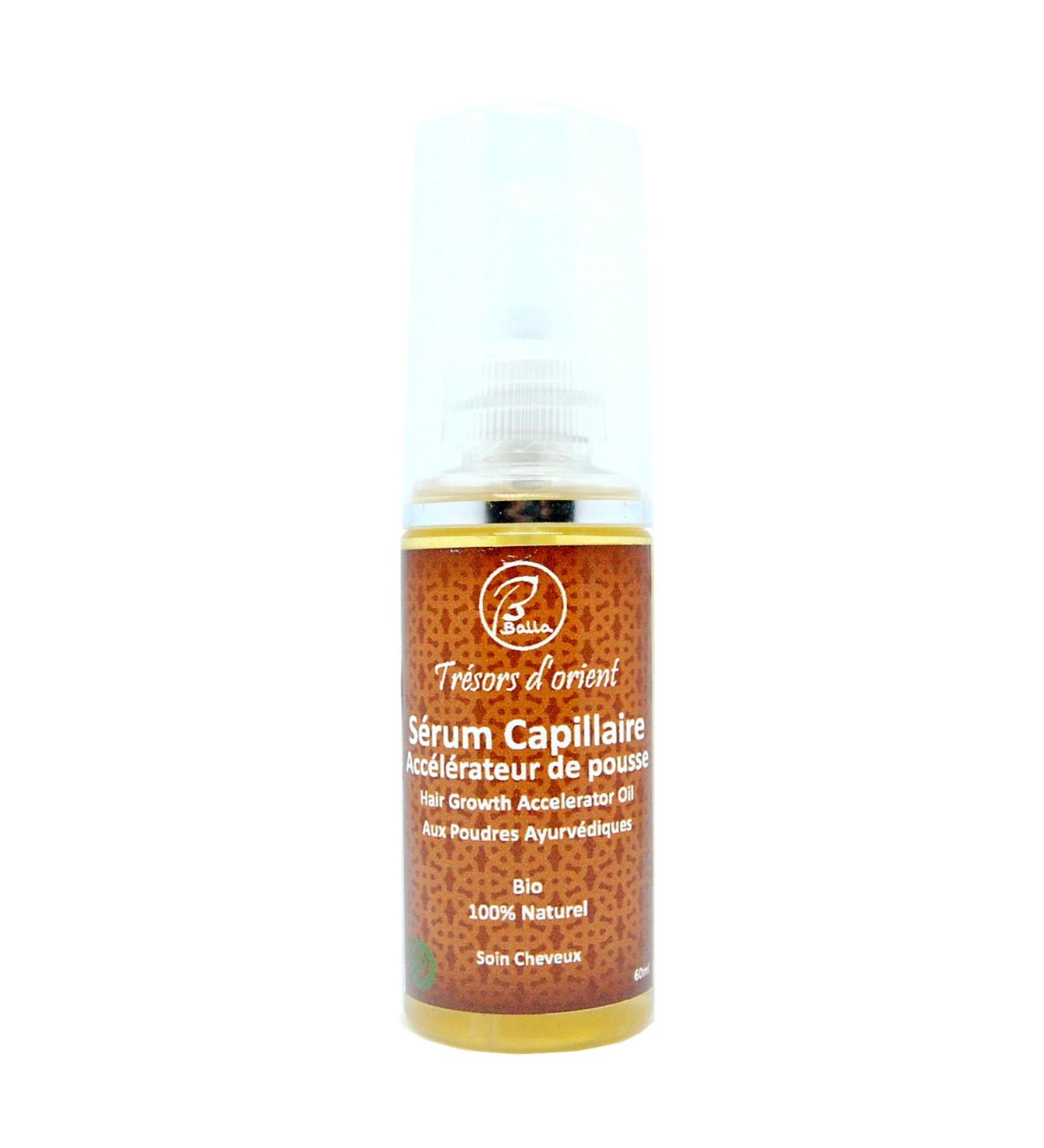 Balla - S rum Acc l rateur de pousse des cheveux aux huiles ayurv diques bio et naturel 60ml