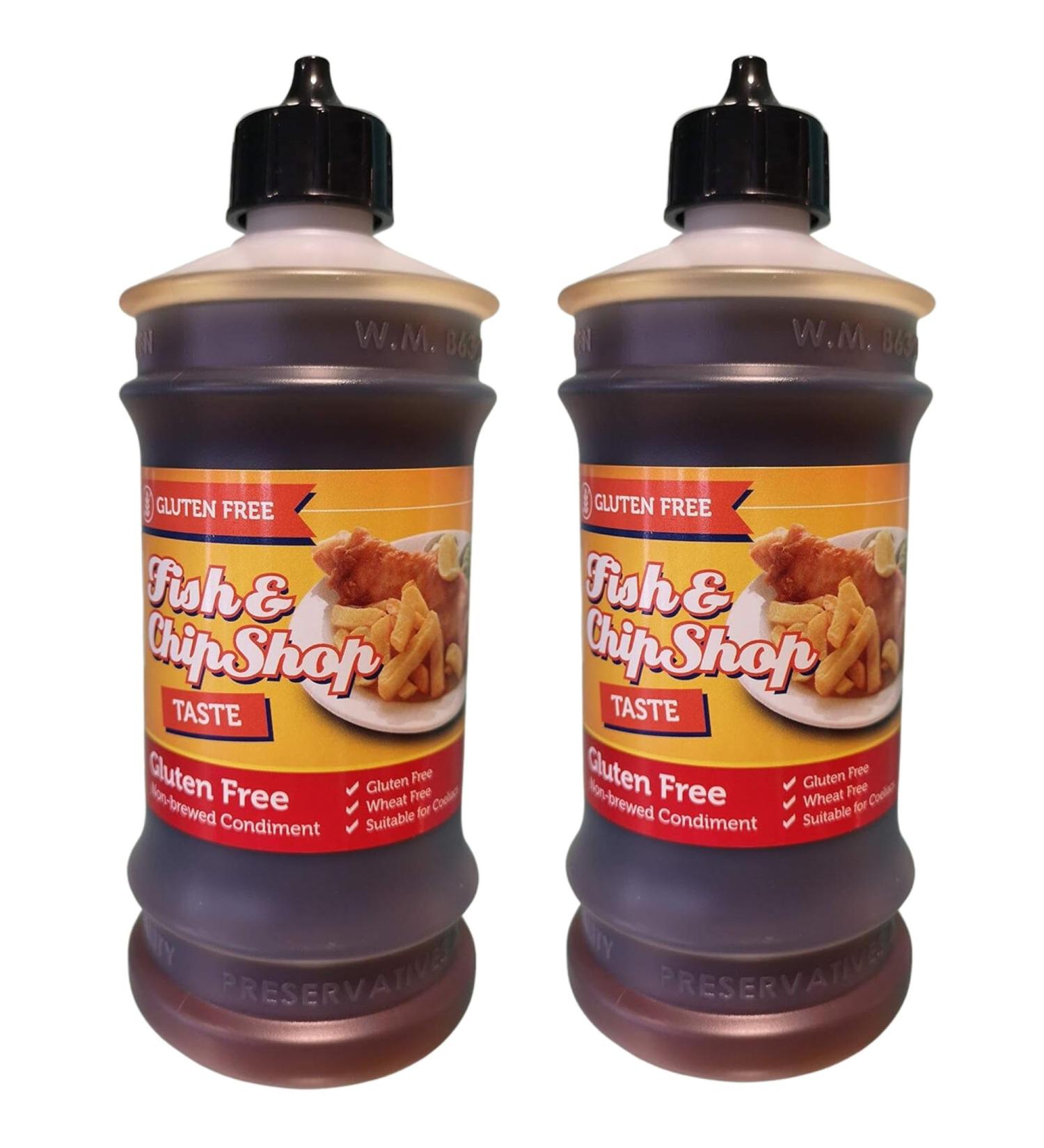 Traditional Chip Shop Taste Gluten Free Chippy Non-Brewed Condiment (Malt Vinegar Flavour) 315ml (2 Pack Bundle) - Buy Online on GoSupps.com