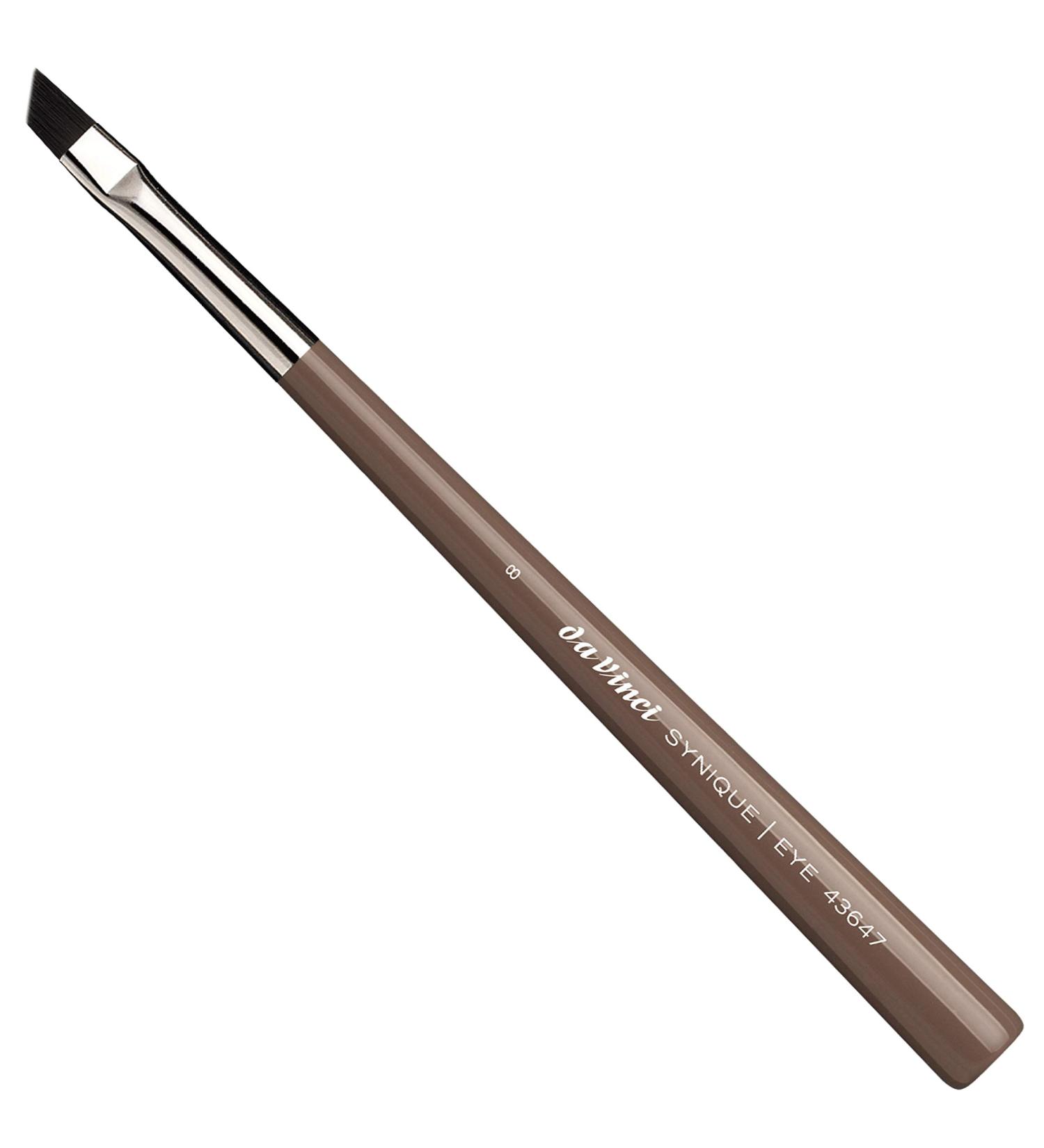 Da Vinci Eyeliner Brush - Vegan Eyebrow Brush Handmade in Germany Synthetic Fiber Size 8 | Premium Quality Makeup Tool - Buy Online on GoSupps.com