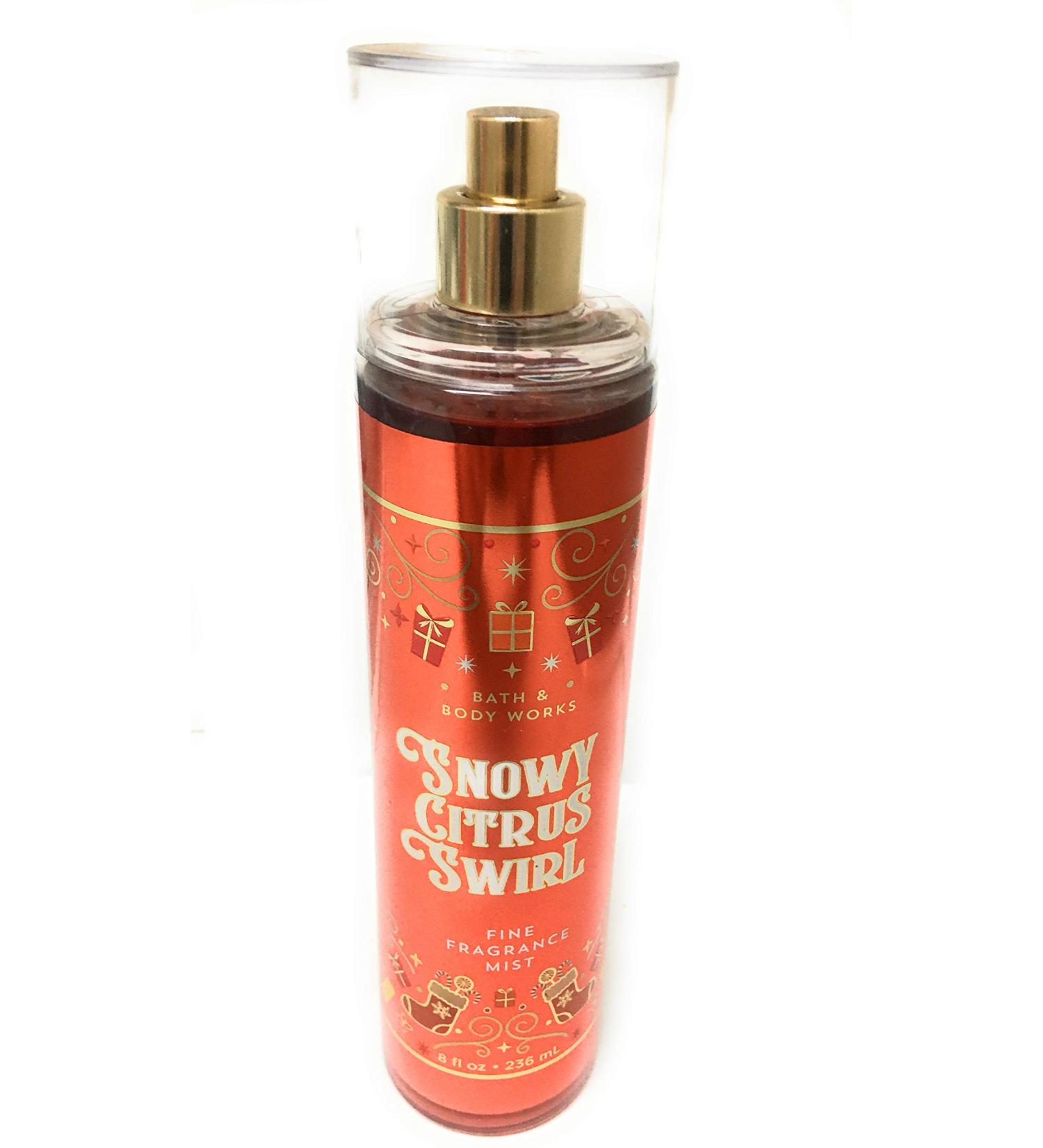 Snowy Citrus Swirl Mist Bath and Body Works