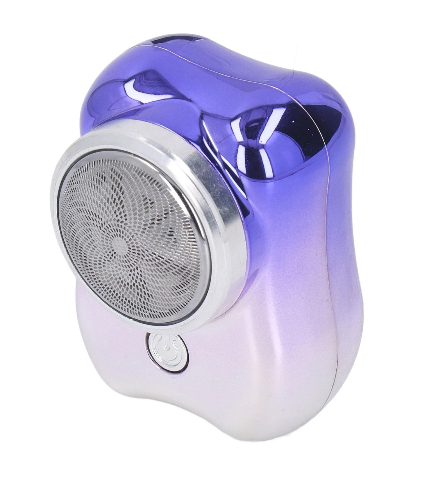 Mini Electric Hair Trimmer - Portable Low Noise Beard Trimmer Fast Charging Gradient Purple - International Shipping Available - Buy Online on GoSupps.com