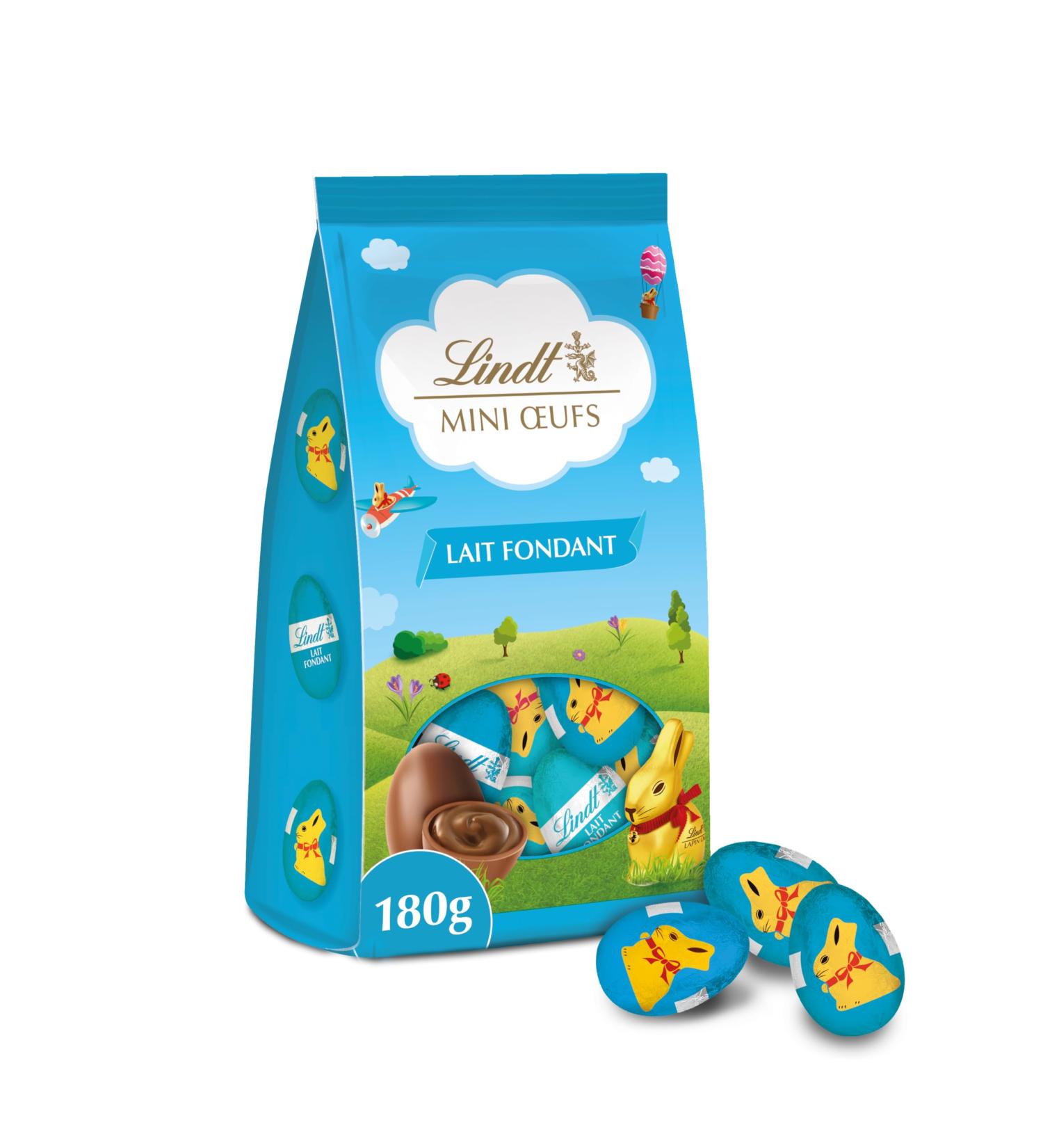 Lindt Sachet Mini Oeufs Lapin Or Lait Fondant 180 g - Buy Online on GoSupps.com