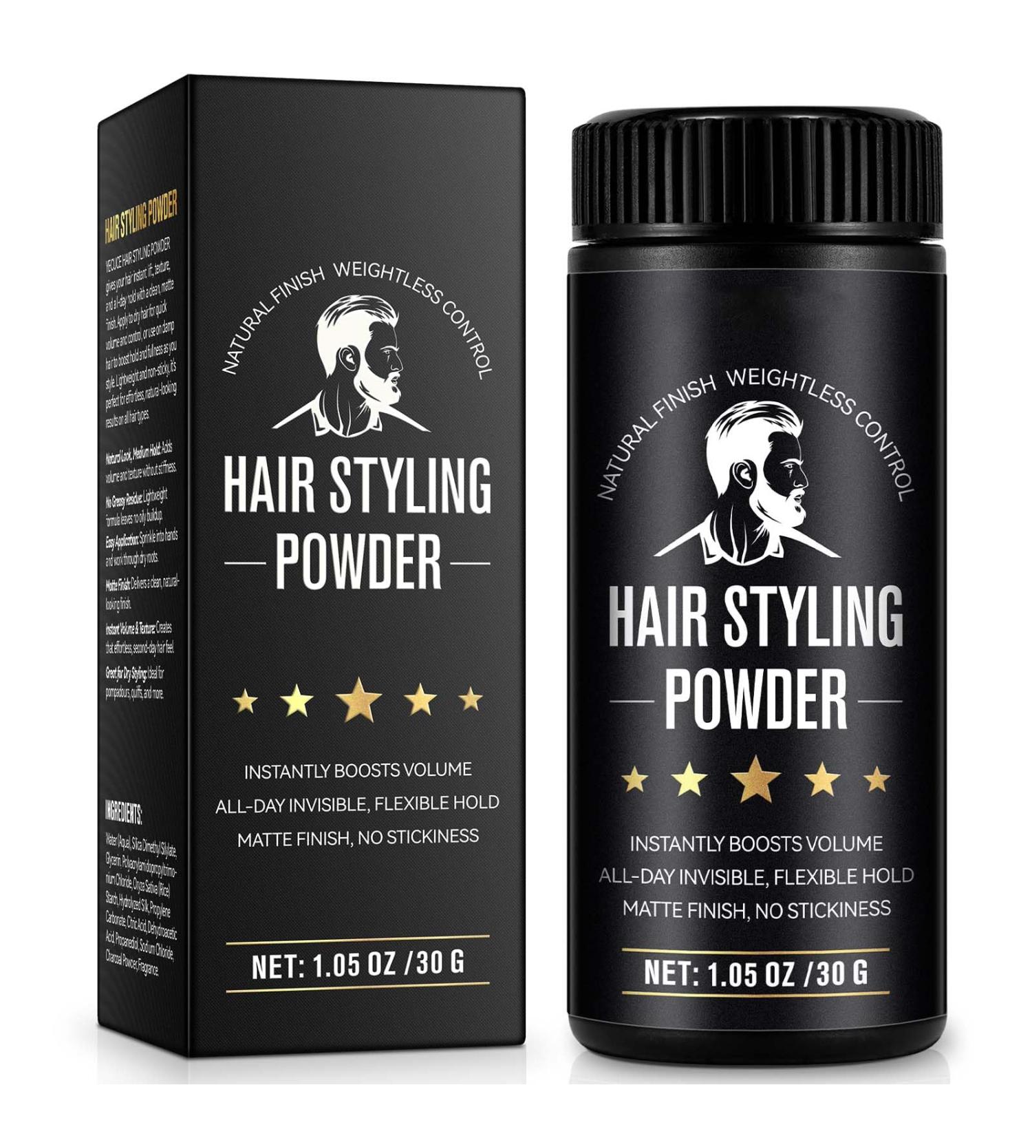 Poudre Coiffante Homme 30g Poudre Texturisante Cheveux Poudre Texture | Volume et Texture Fini mat et l ger Tenue longue dur e 30 g (Lot de 1) - Buy Online on GoSupps.com
